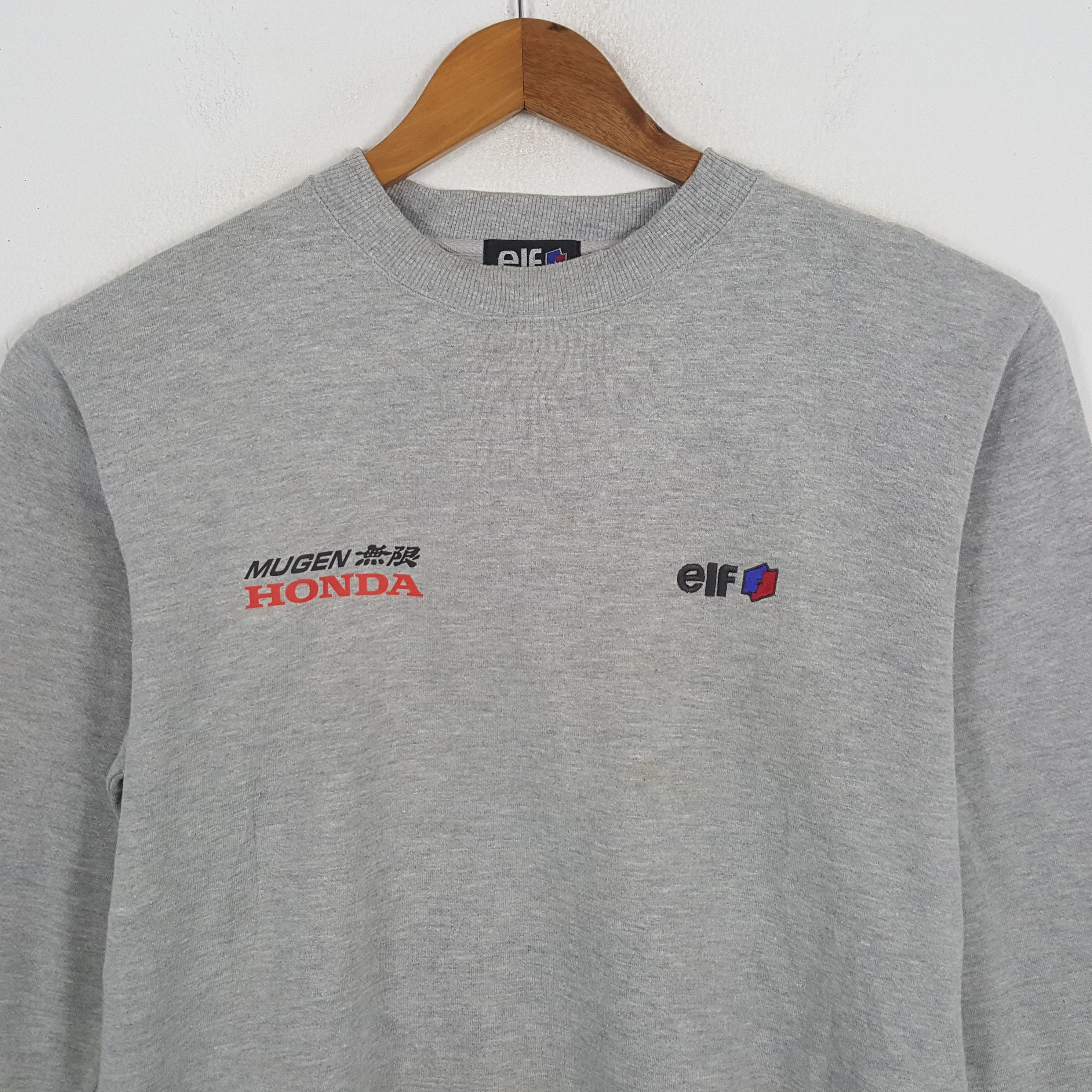 Honda × Vintage Vintage MUGEN HONDA Japanese Racing Team Custom Sweatshirt Size US L / EU 52-54 / 3 - 4 Thumbnail