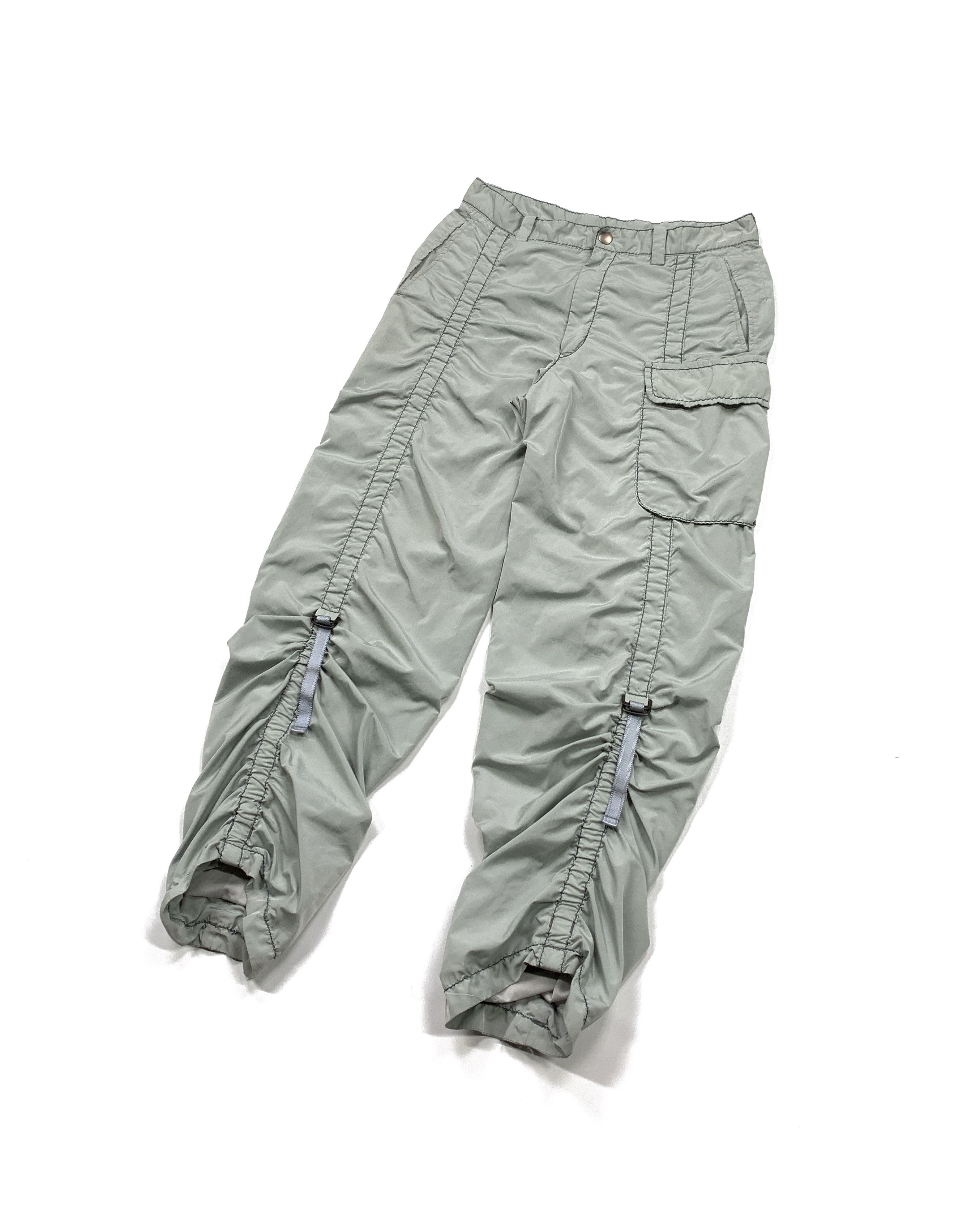 Issey Miyake 1996 Cinchable / Parachute Nylon Cargo Pants Size US 31 - 7 Thumbnail