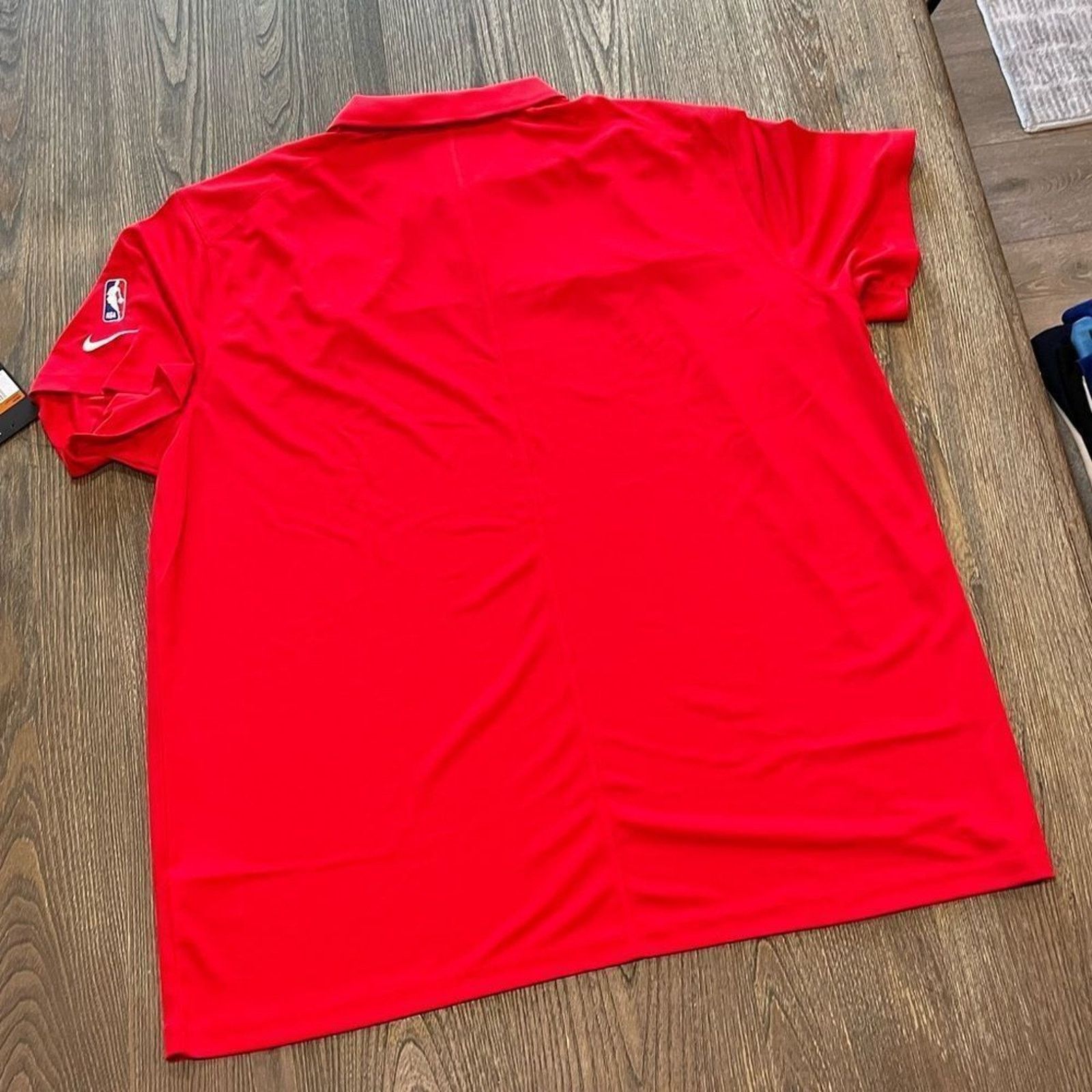 Nike NWT Nike Mens Dri-Fit NBA Washington Wizard Polo Shirt XXL Size US XXL / EU 58 / 5 - 6 Thumbnail