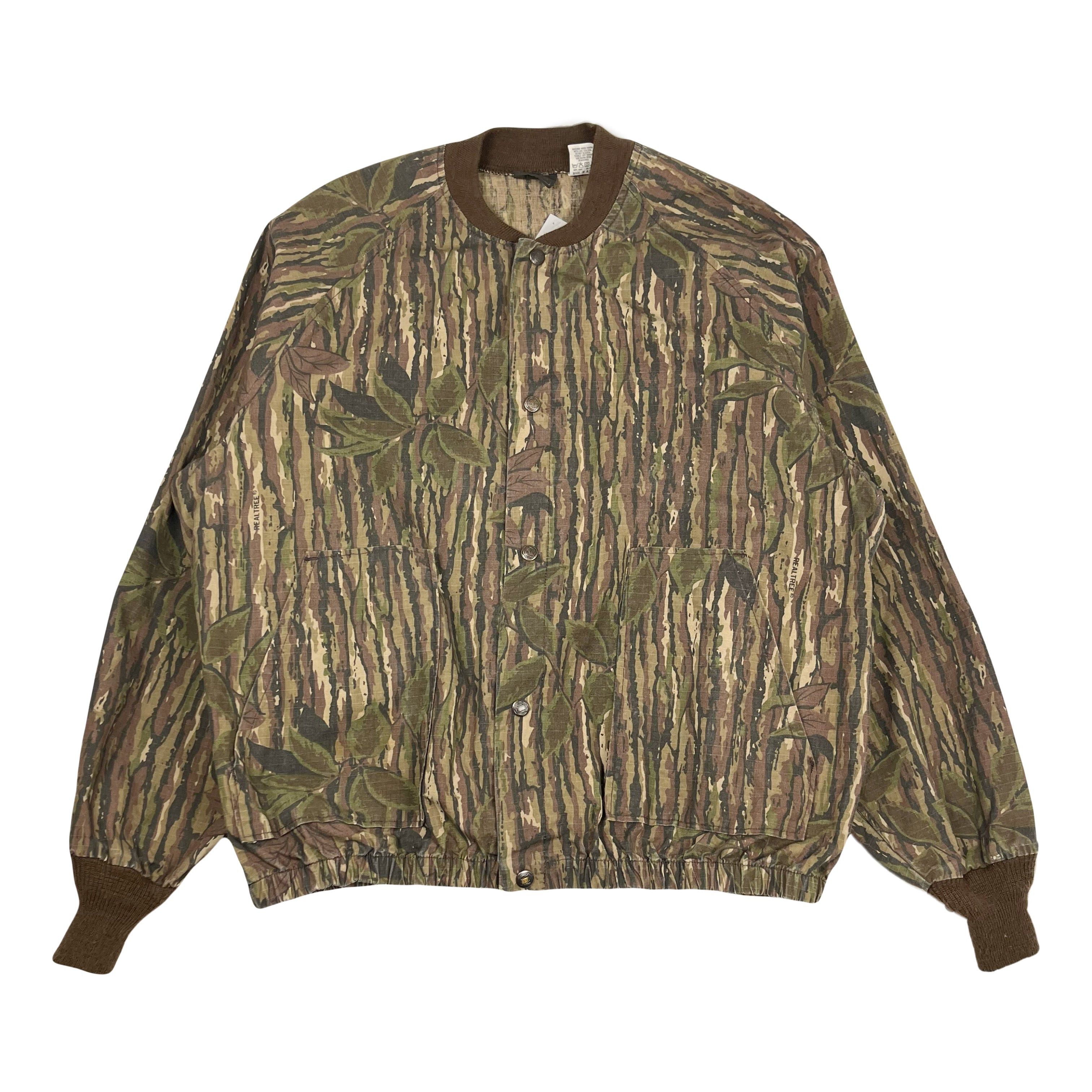 Liberty Vintage Liberty Real Tree Camouflage Light Bomber Jacket XL Size US XL / EU 56 / 4 - 1 Thumbnail