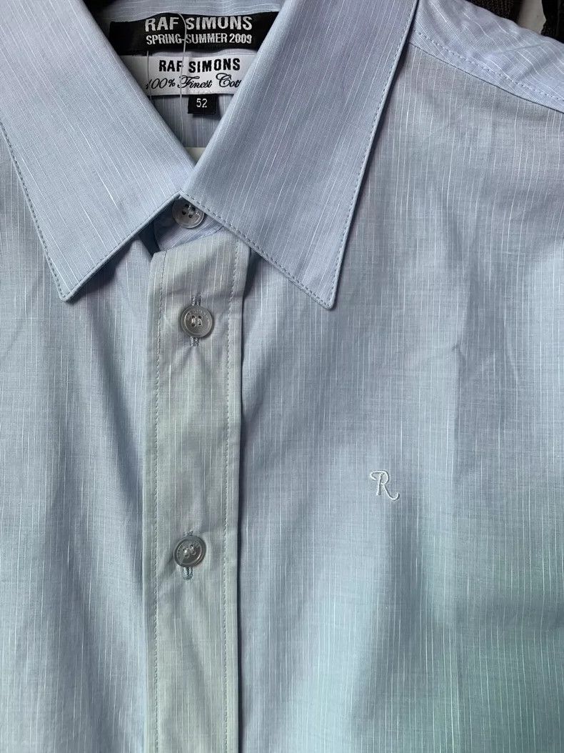 Raf Simons Raf Simons SS09 small R flat shirt Size US L / EU 52-54 / 3 - 2 Thumbnail