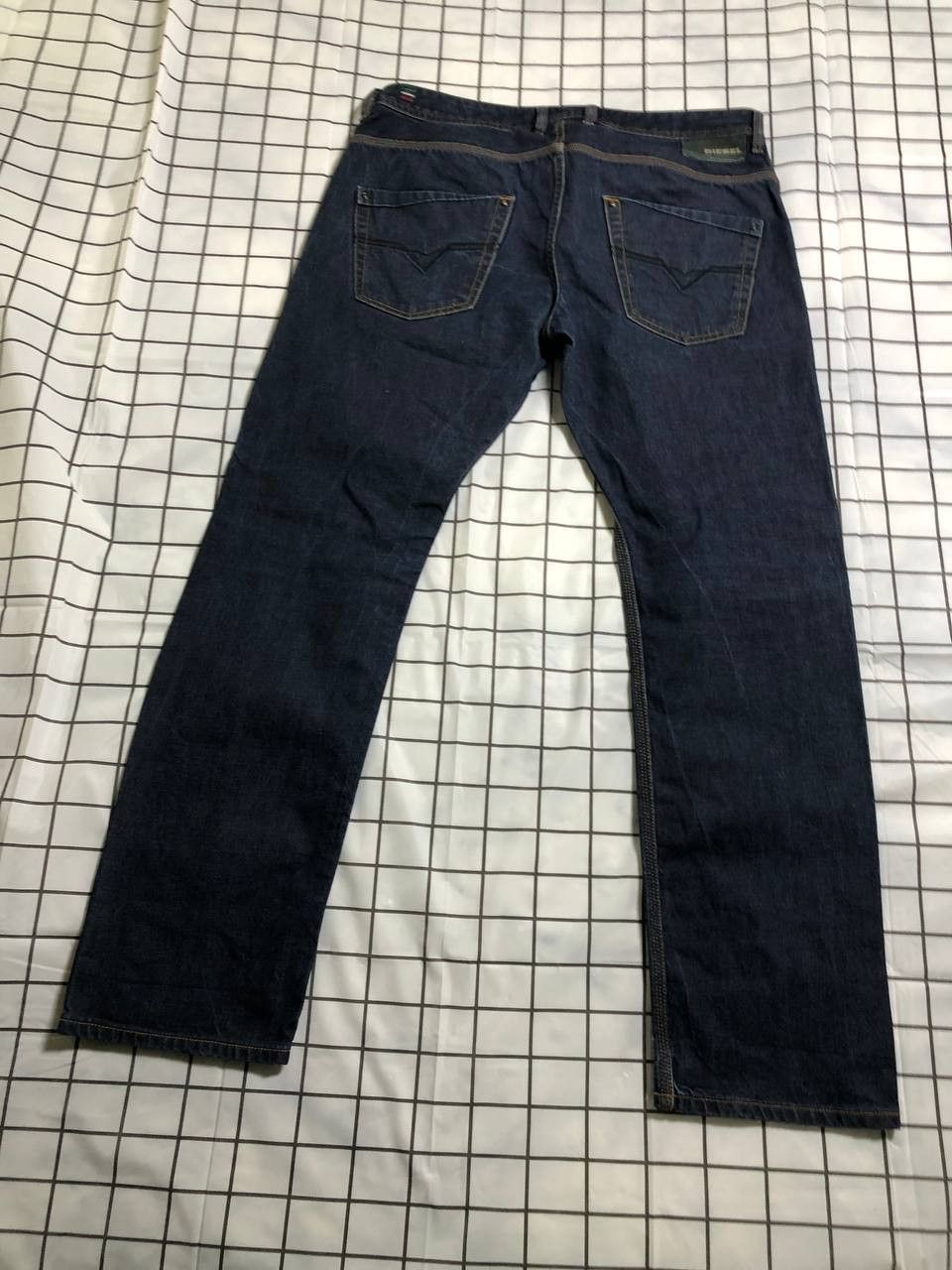 Diesel DIESEL jeans straight leg denim made in Italy men Size US 34 / EU 50 - 18 Thumbnail