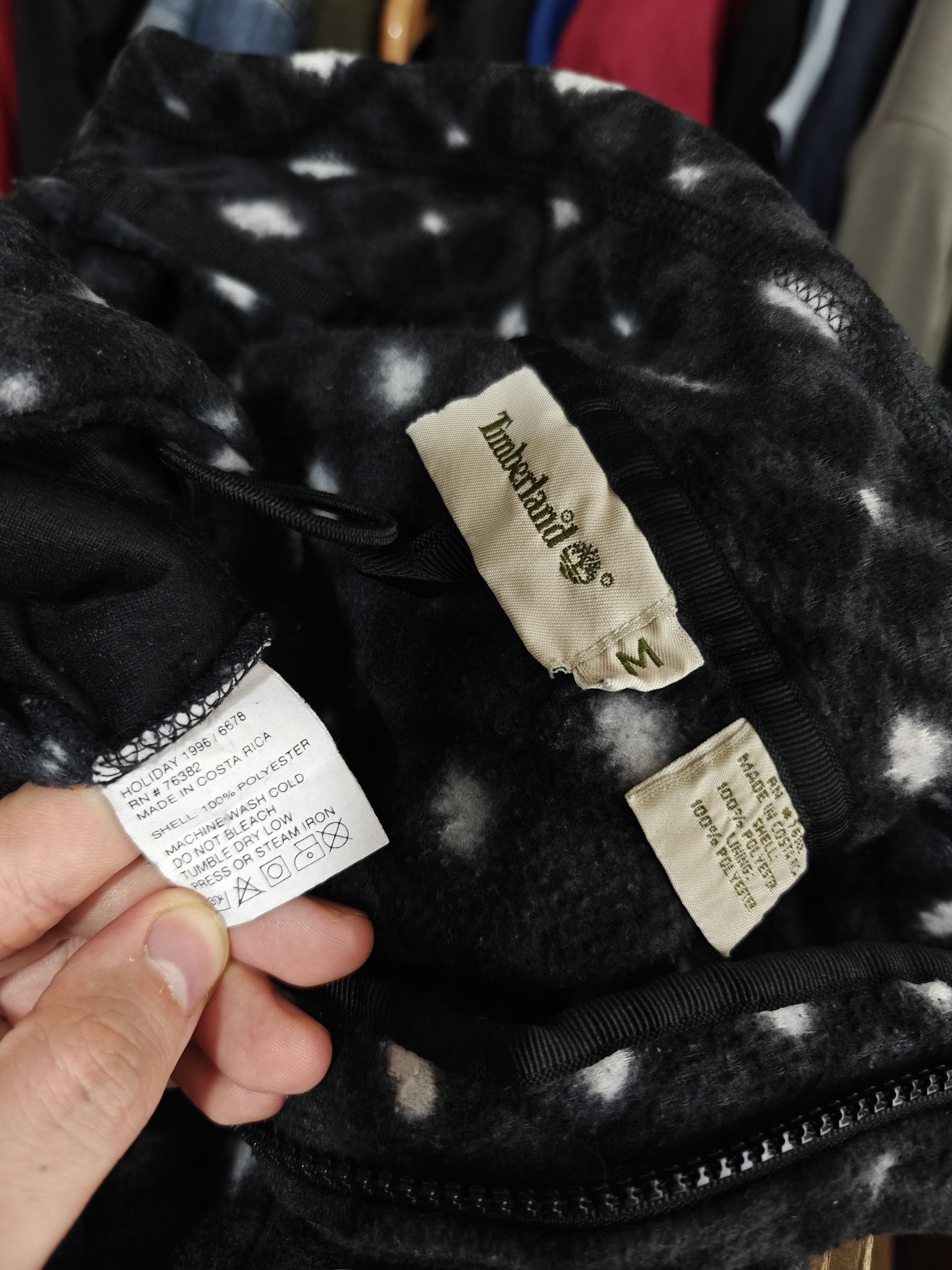 Timberland Timberland Fleece Jacket Half Zip Ornament size M Size US M / EU 48-50 / 2 - 10 Thumbnail