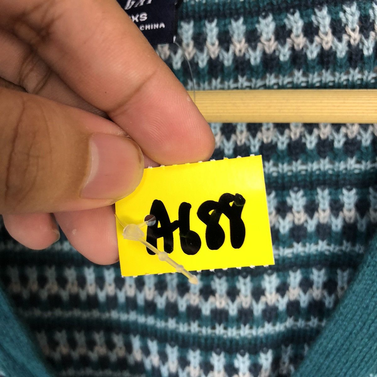 Gap × Homespun Knitwear Gap Green Cardigan Knitwear #A688 Size XXS / US 00 / IT 34 - 10 Thumbnail