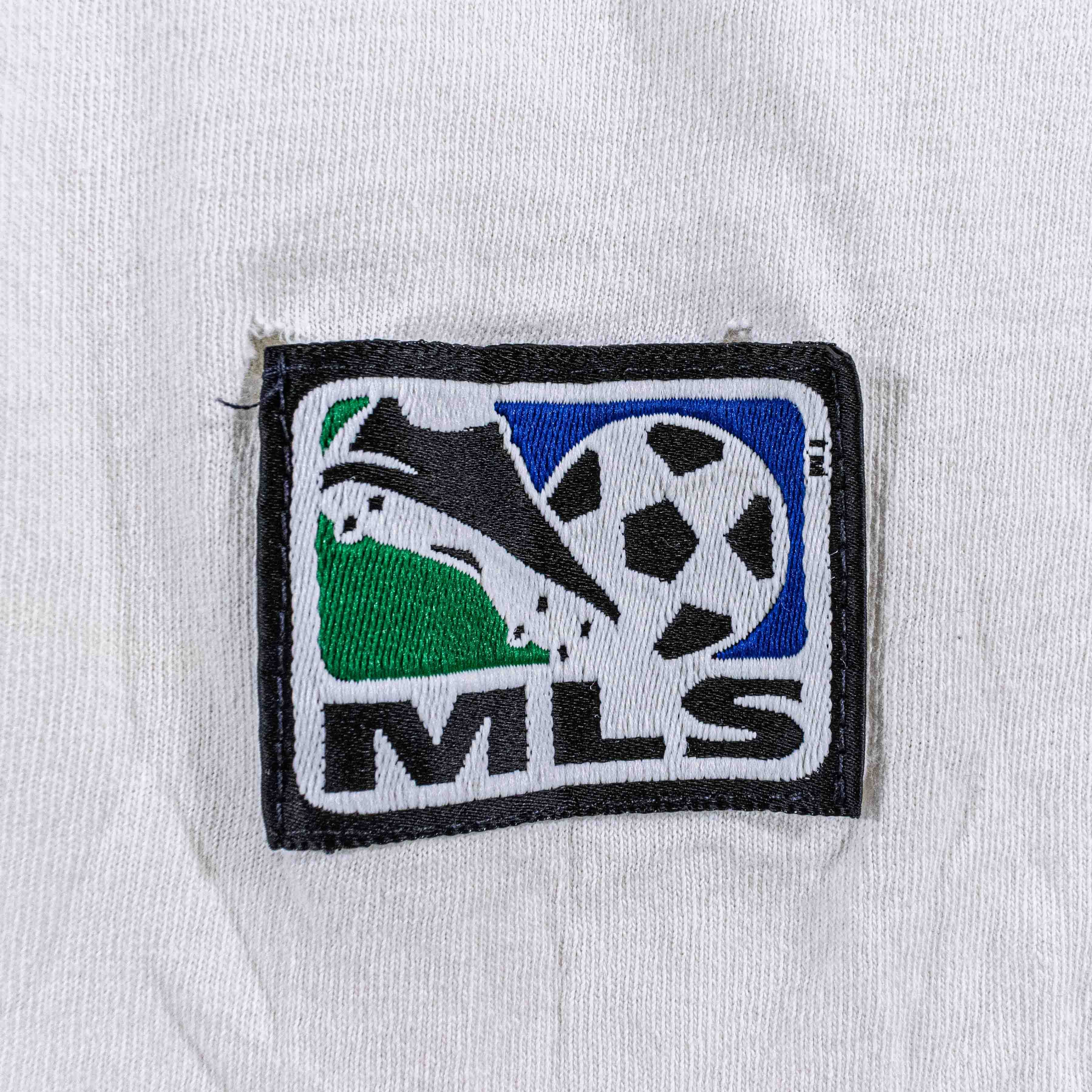 Nike NIKE New York MetroStars Taxi Swoosh T-Shirt Distressed Size US XXL / EU 58 / 5 - 5 Thumbnail
