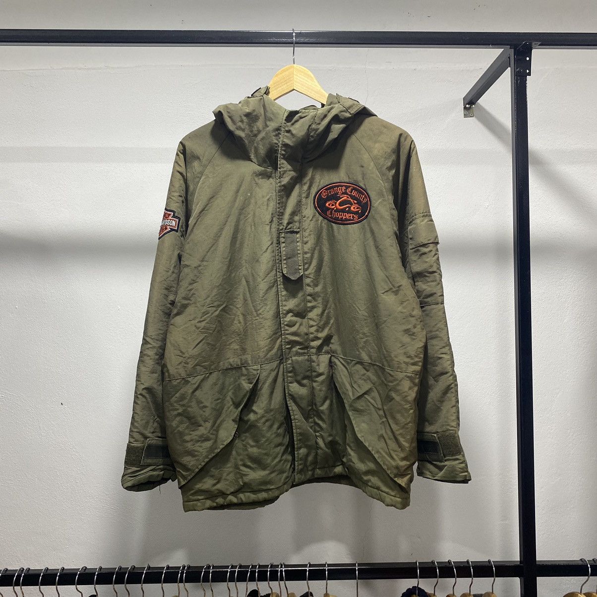 Vintage Military M-93 Parka Jacket 90s Harley Davidson Motor Size US M / EU 48-50 / 2 - 1 Thumbnail