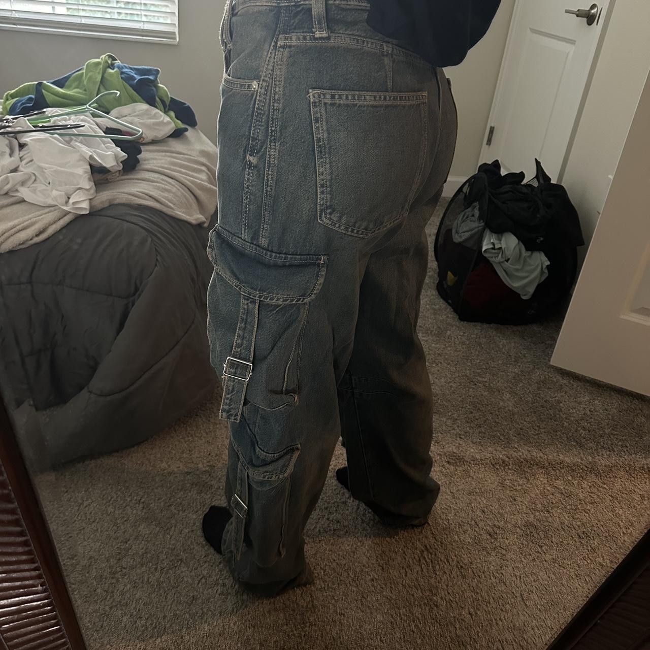 Zara Zara Multi Cargo Jeans Size 28" / US 6 / IT 42 - 5 Thumbnail