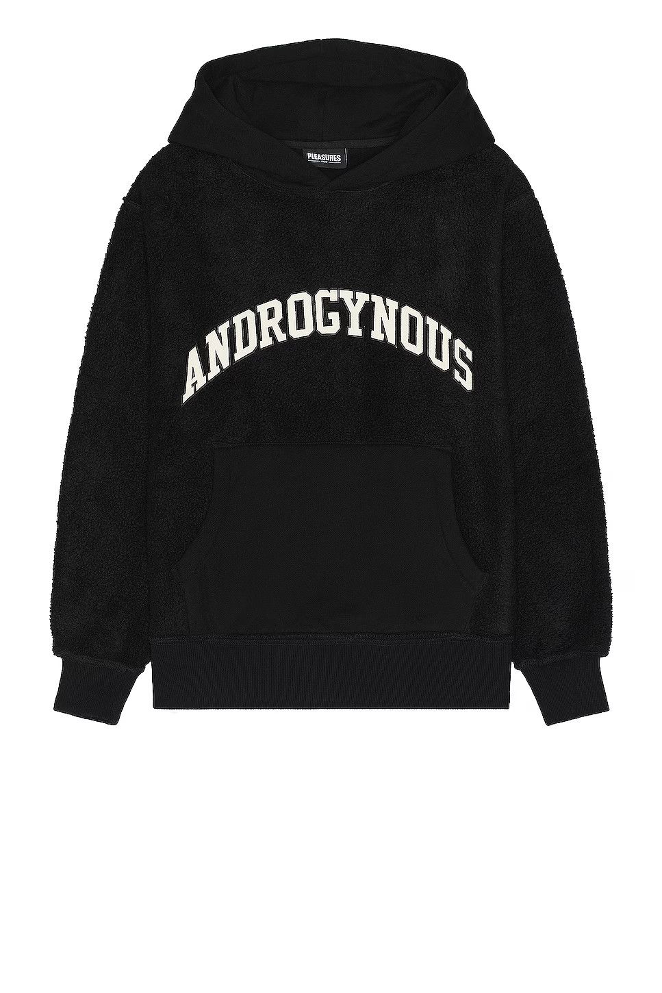 image of Pleasures Androgynous Hoodie in Black, Men's (Size Small)