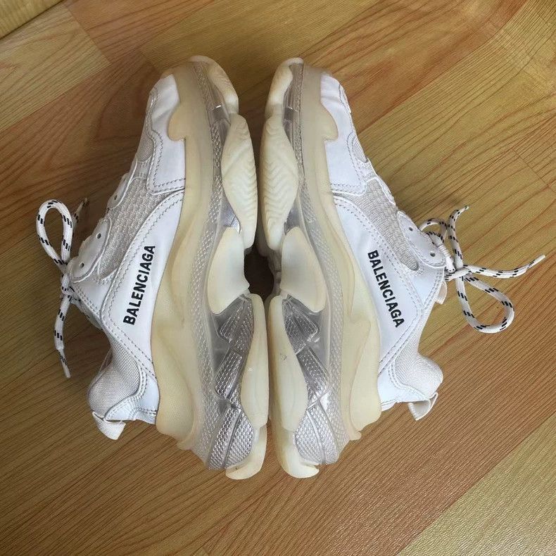 Balenciaga Triple S White Sneakers Size 37-2505