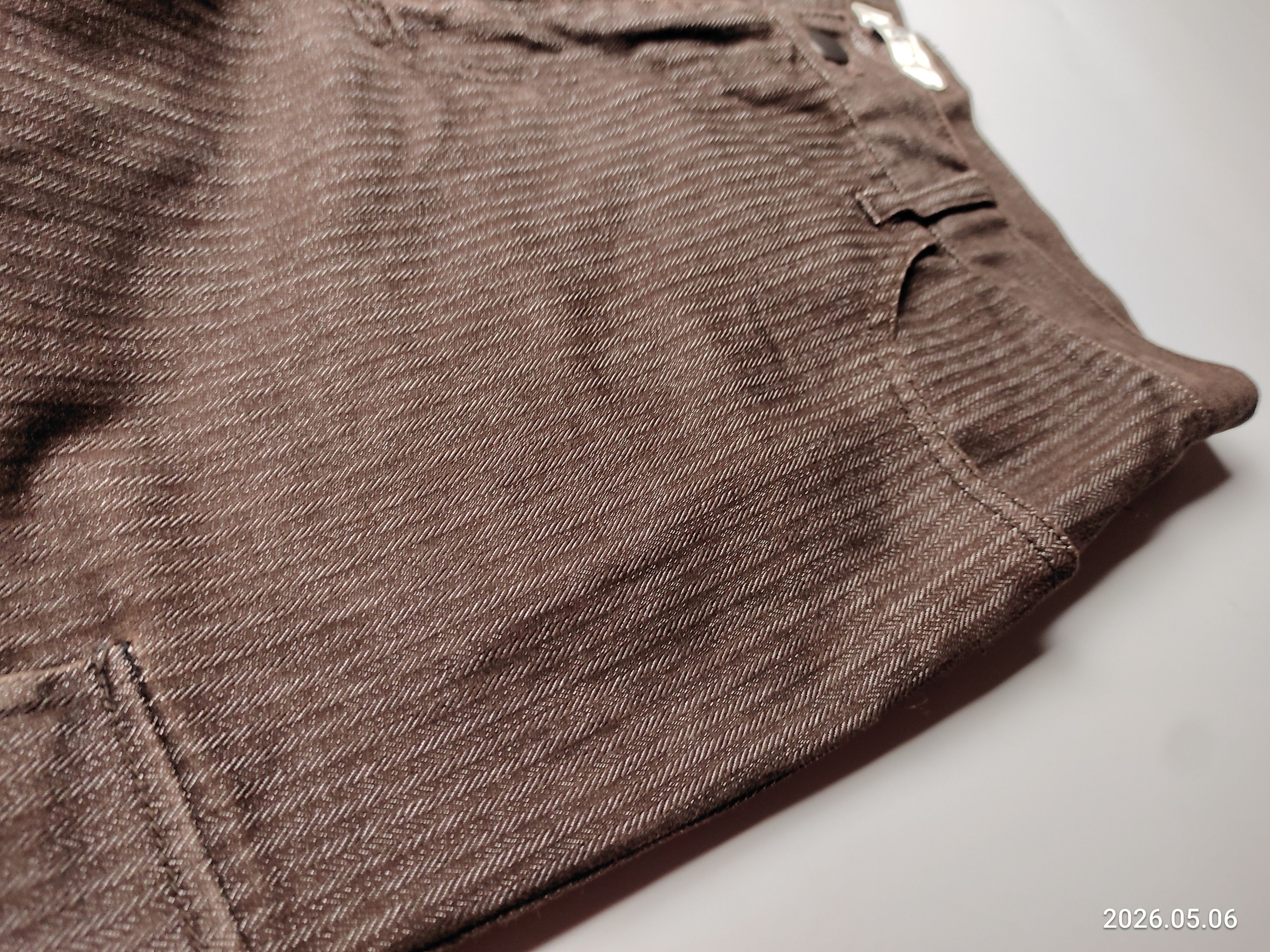 Japanese Brand MK Klein Multipocket Brown Denim cargo Pants Size US 29 - 7 Thumbnail