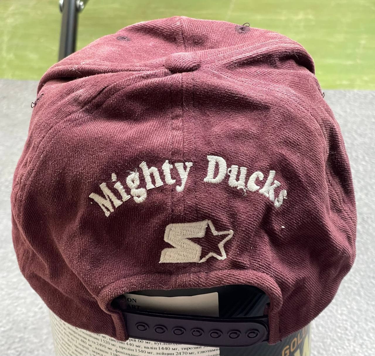 NHL Vintage The mighty ducks NHL Cap Size ONE SIZE - 2 Thumbnail