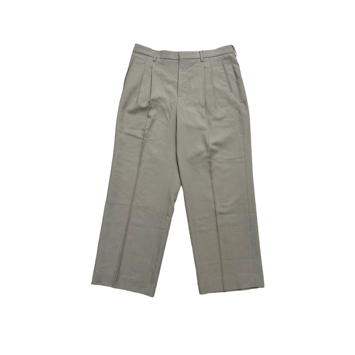 AMI New Ami Wool Wide Leg Straight Fit Pants Trousers Size FR46 Size US 36 / EU 52 - 1 Thumbnail