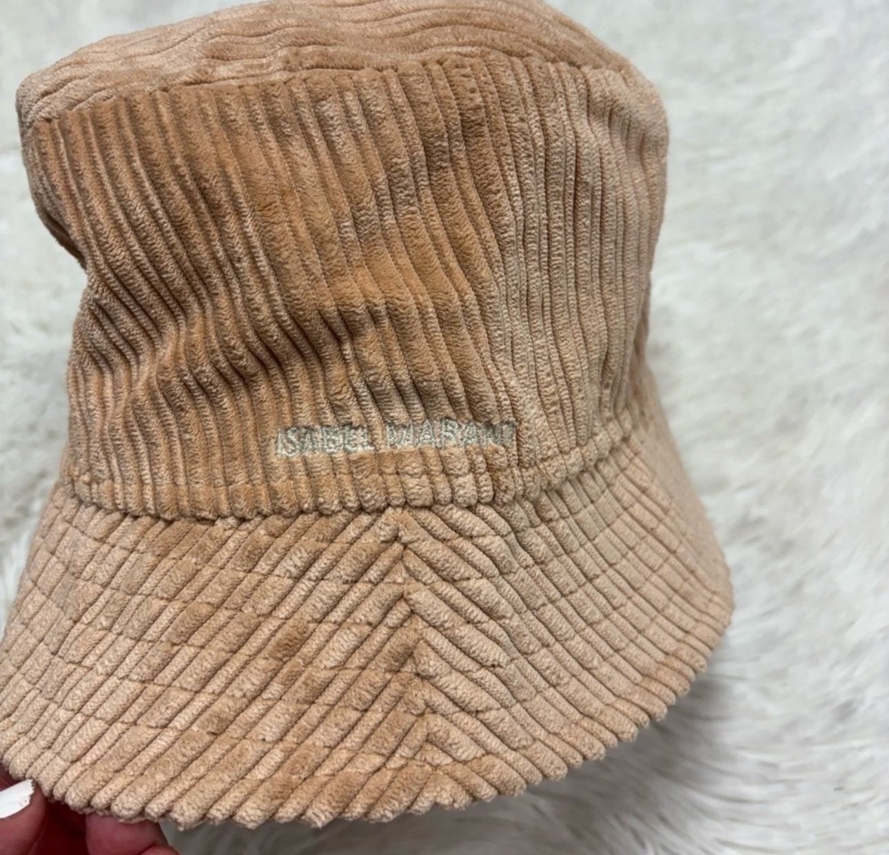 Isabel Marant Isabel Marant Haley Corduroy Bucket Hat Size ONE SIZE - 1 Thumbnail