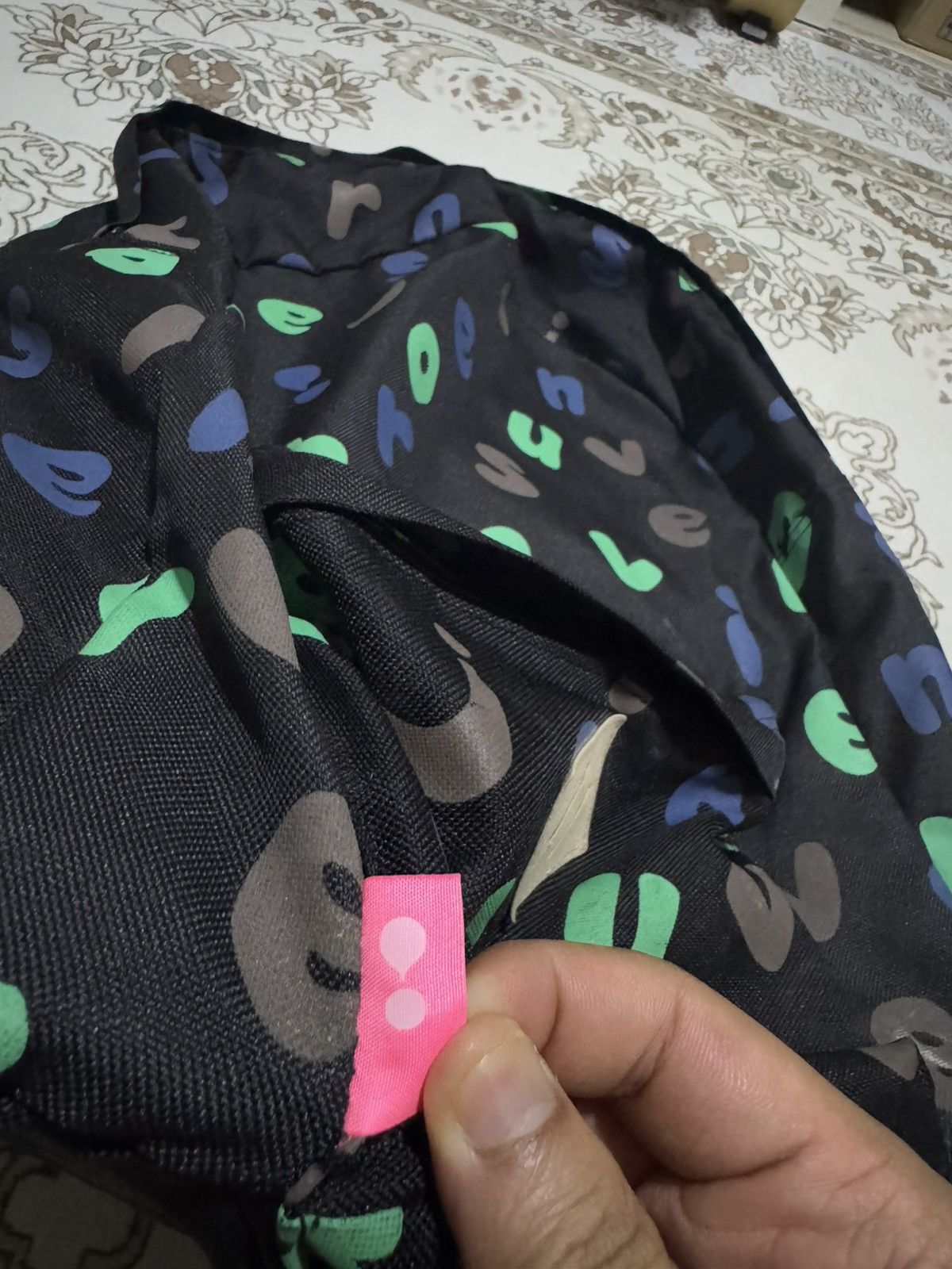 Issey Miyake × Japanese Brand × mercibeaucoup Issey Miyake Designer Mercibeaucoup Alphabet OVP Backpack Size ONE SIZE - 7 Thumbnail