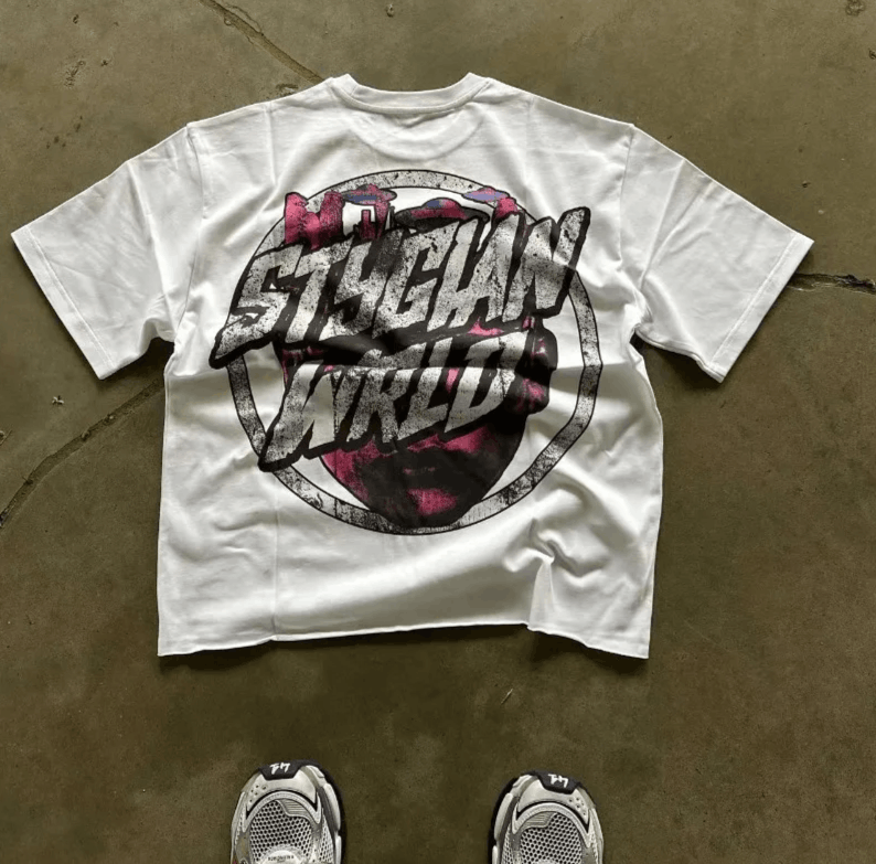 Vision Streetwear retro fashion casual oversized T-shirt Size US M / EU 48-50 / 2 - 4 Thumbnail