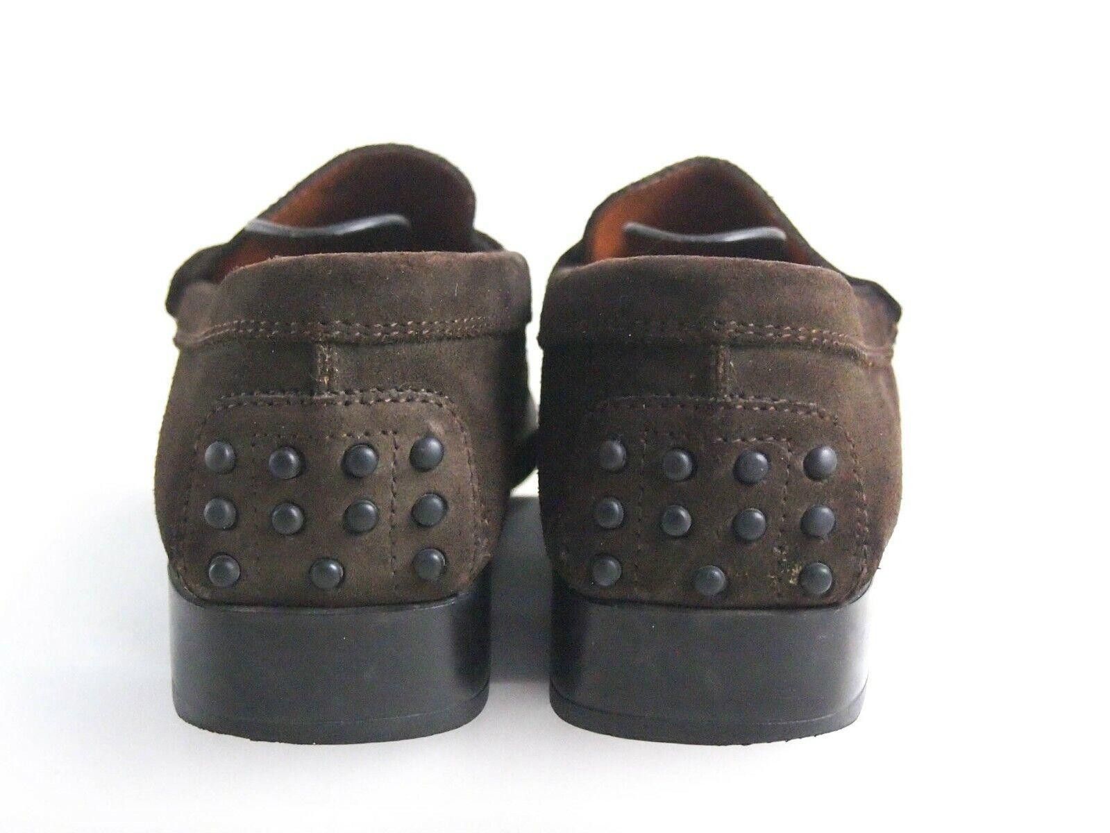 Tod's Tod's Penny Loafer Brown Suede Womens Size EU 36.5 US 6.5 Size US 6.5 / IT 36.5 - 7 Thumbnail