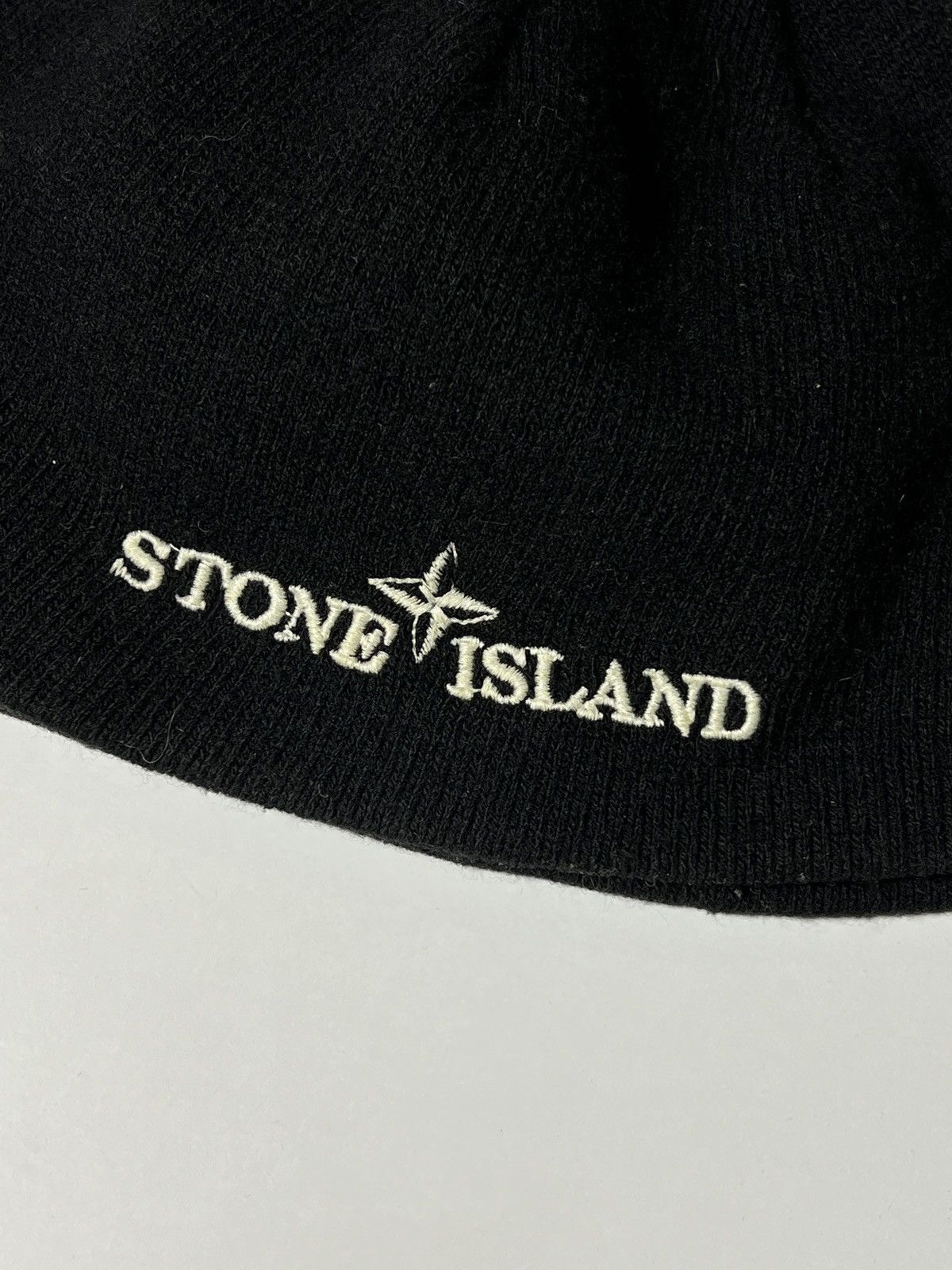 Stone Island Minimalist black beanie by Stone Island Size ONE SIZE - 3 Thumbnail
