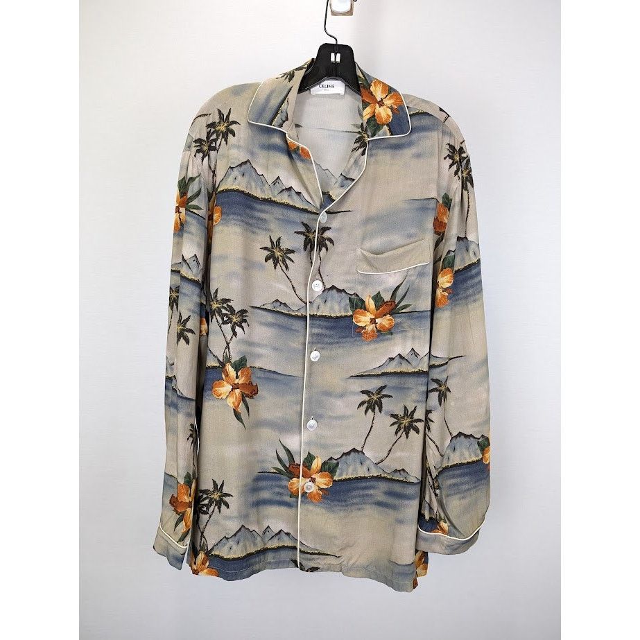 Celine Celine Button Shirt in Multicolor BNWT 37 Size US XS / EU 42 / 0 - 1 Thumbnail