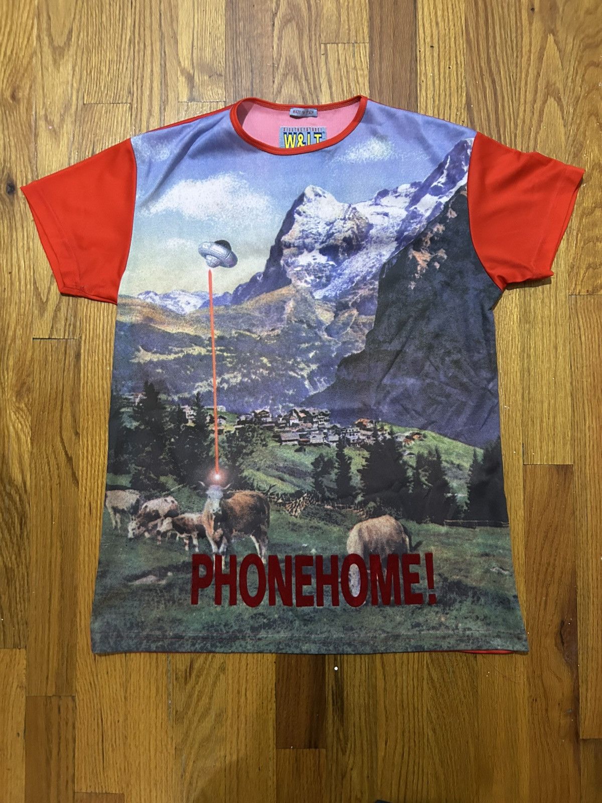 Walter Van Beirendonck Walter Van Beirendonck ss96 phone home top