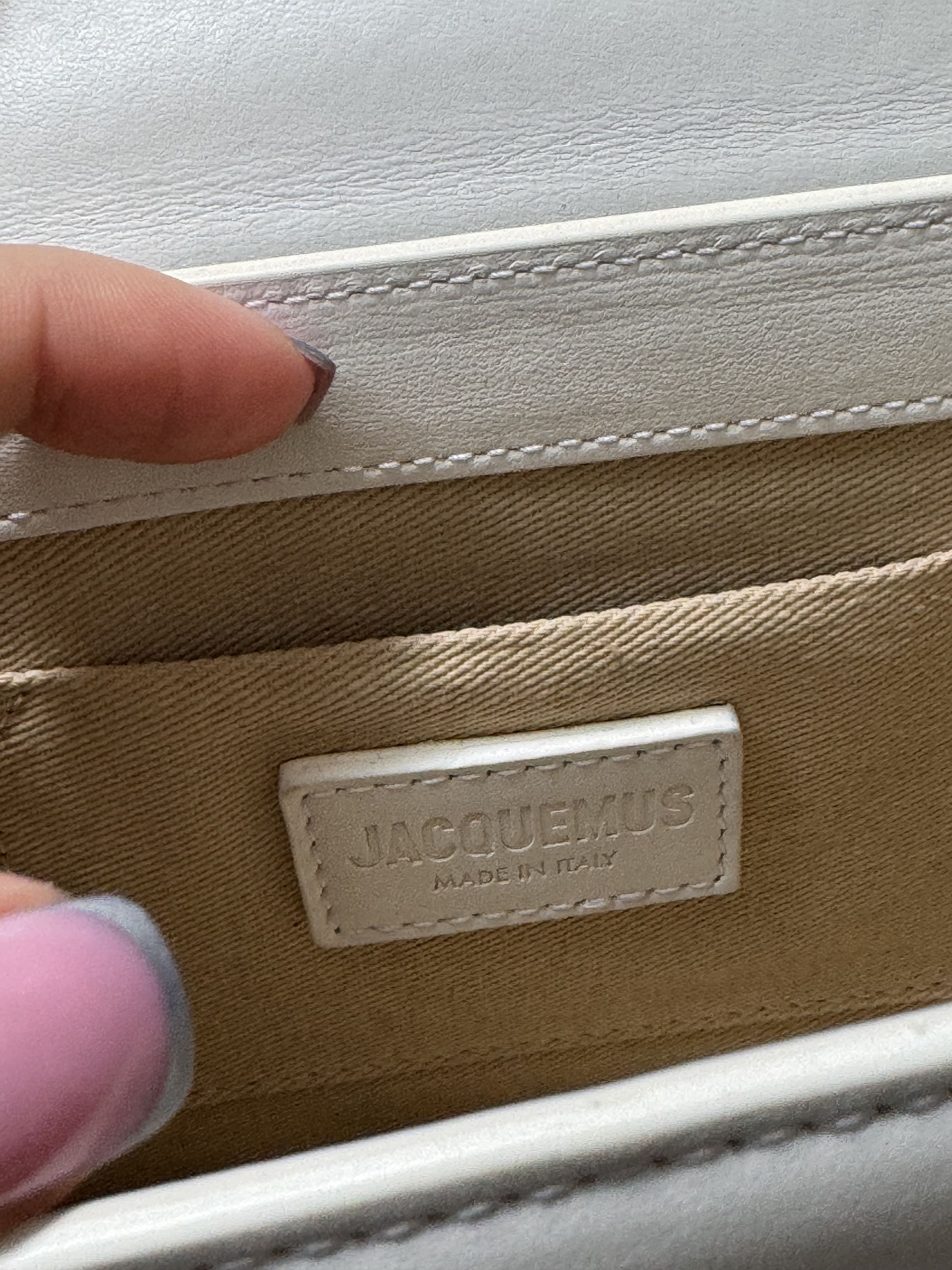 Jacquemus Jacquemus medium Chiquito white bag Size ONE SIZE - 9 Thumbnail