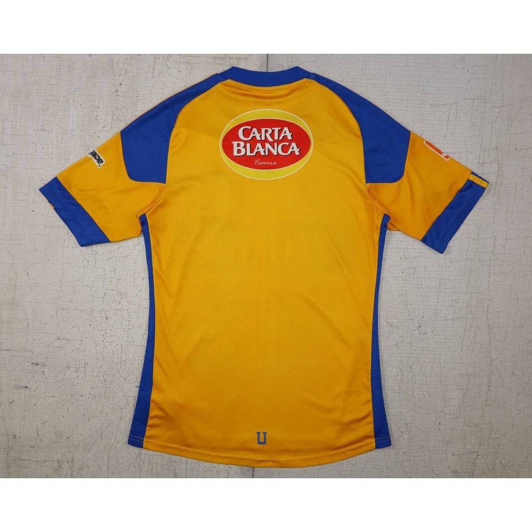 Adidas 2012/13 Adidas Tigres UANL FMF Soccer Jersey - Size S Yellow Size US S / EU 44-46 / 1 - 2 Thumbnail