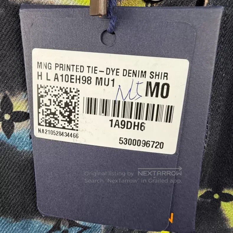 Louis Vuitton Louis Vuitton Colorful laser presbyopic denim long-sleeved Size US M / EU 48-50 / 2 - 6 Thumbnail