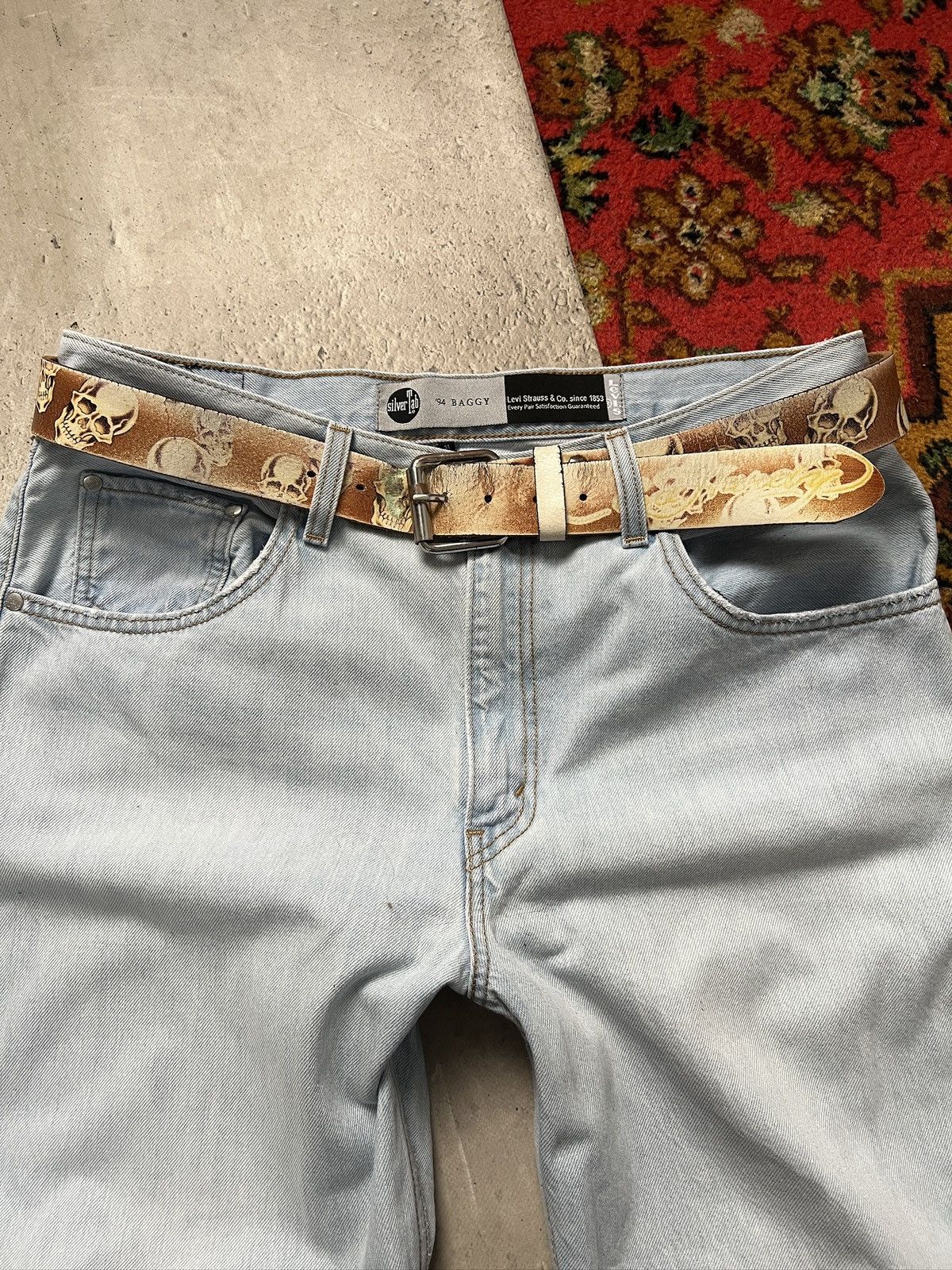 Ed Hardy Edhardy leather monogram y2k belt hype fashion archive Size ONE SIZE - 6 Thumbnail