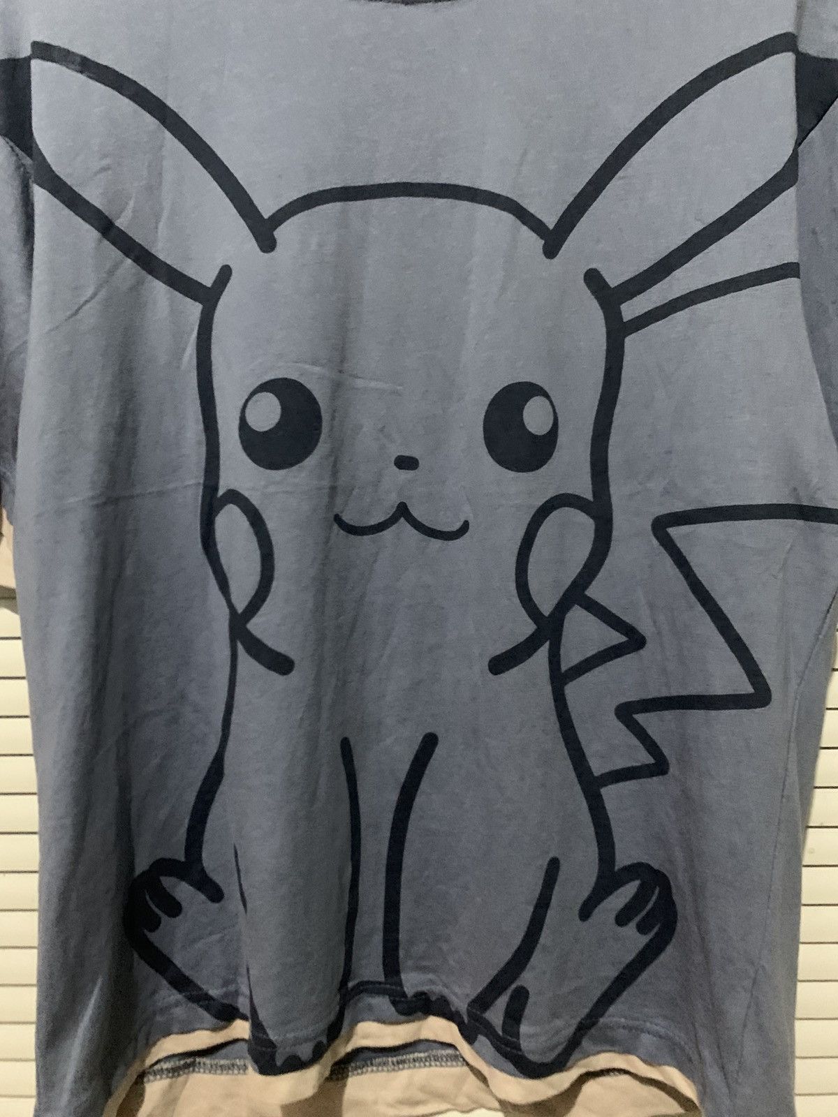 Pokemon Vintage 90s/00s Pokémon Pikachu Double Layer Ringer Tee Size US L / EU 52-54 / 3 - 2 Thumbnail