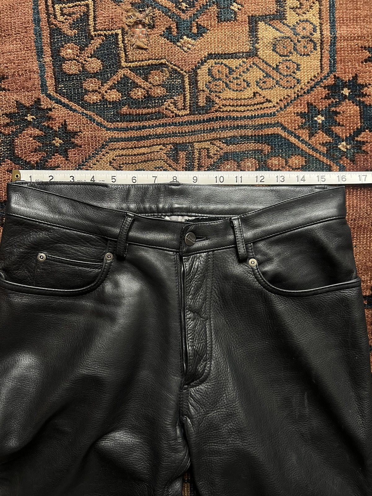 Vintage Vintage Tom of Finland Leather Pant Size US 31 - 7 Thumbnail