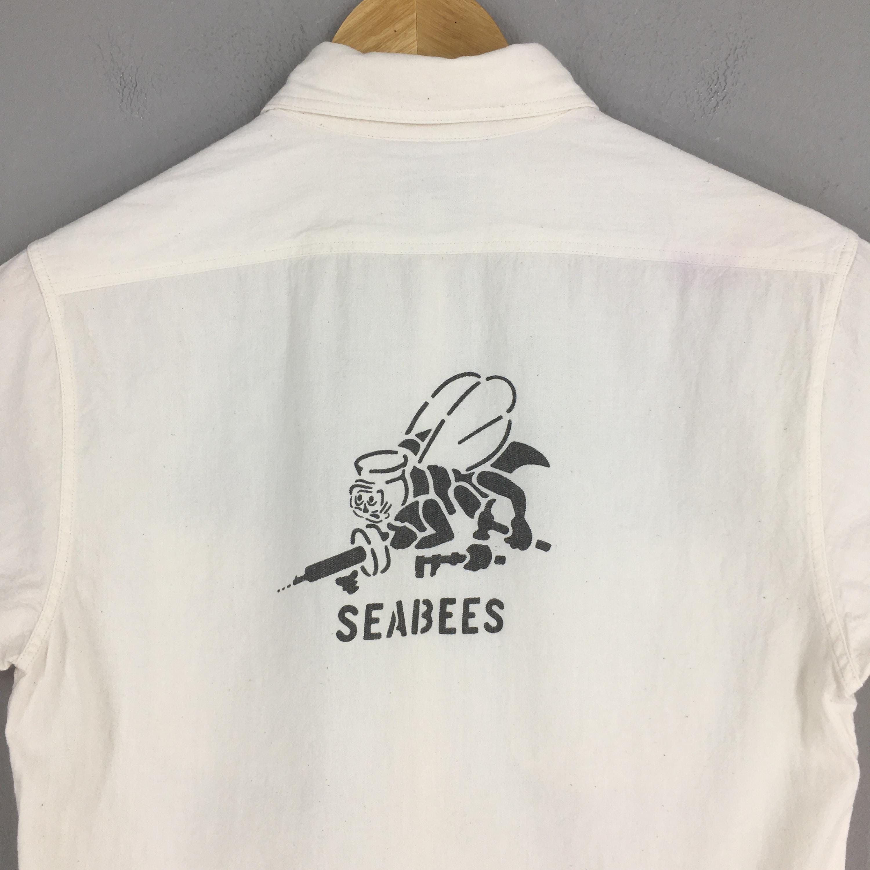Buzz Rickson's Vintage 90's Buzz Rickson Us Navy White Shirt Small Size US S / EU 44-46 / 1 - 7 Thumbnail