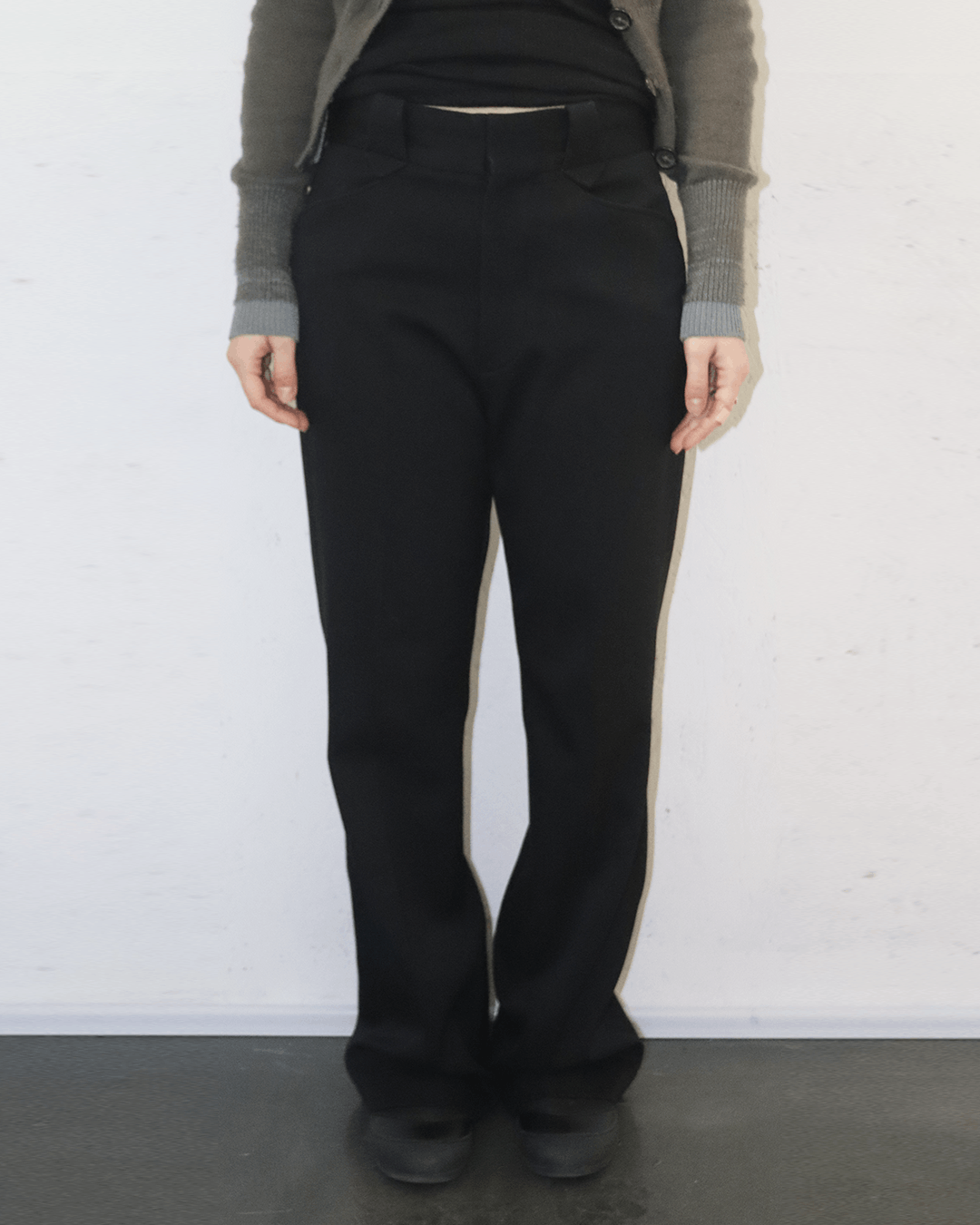Commission Commission AW22 Virgin Wool Bootcut Slacks Size US 28 / EU 44 - 2 Thumbnail