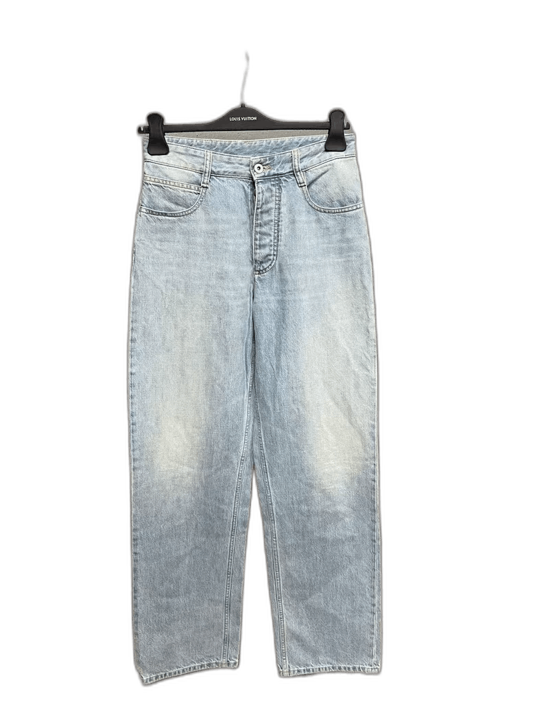 Bottega Veneta Bottega Veneta Light Wash Denim Jeans Size US 34 / EU 50 - 1 Thumbnail