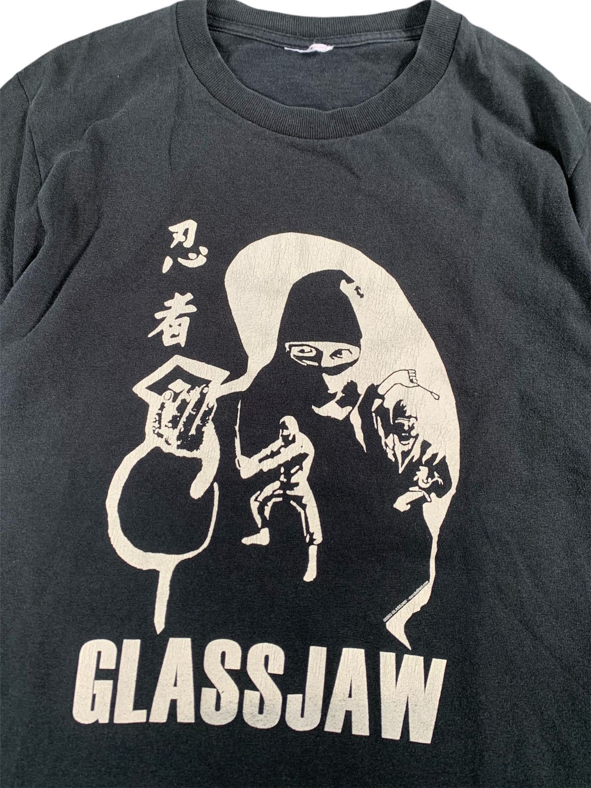 Band Tees × Vintage 2003 Vintage Glassjaw Ninja Hardcore Band Tee Size US M / EU 48-50 / 2 - 2 Thumbnail