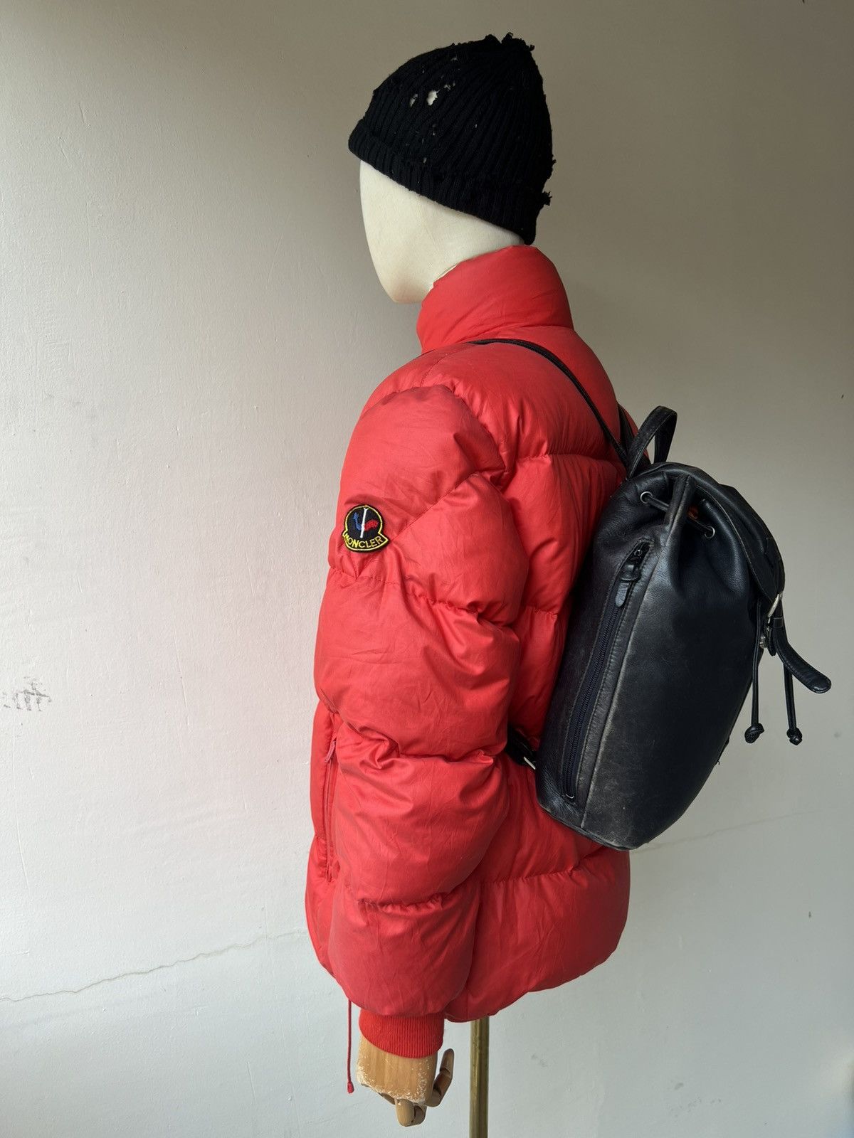 Leather Spiaggia Japan Faded Patina Leather Backpack Rucksack Bag Size ONE SIZE - 1 Thumbnail