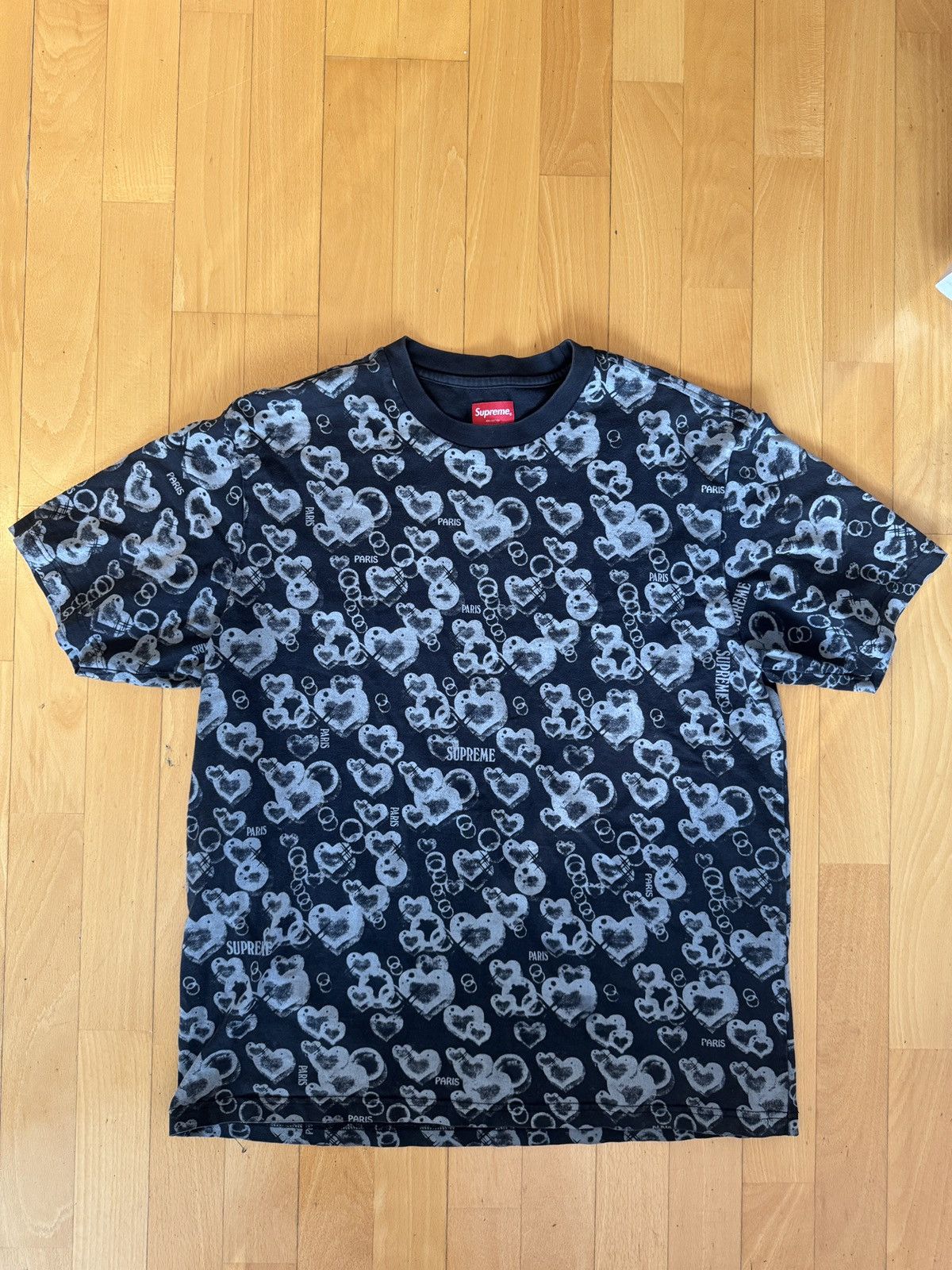 Supreme × Vintage FW2005 Supreme Quickie Tee Shirt Black Nesquik 