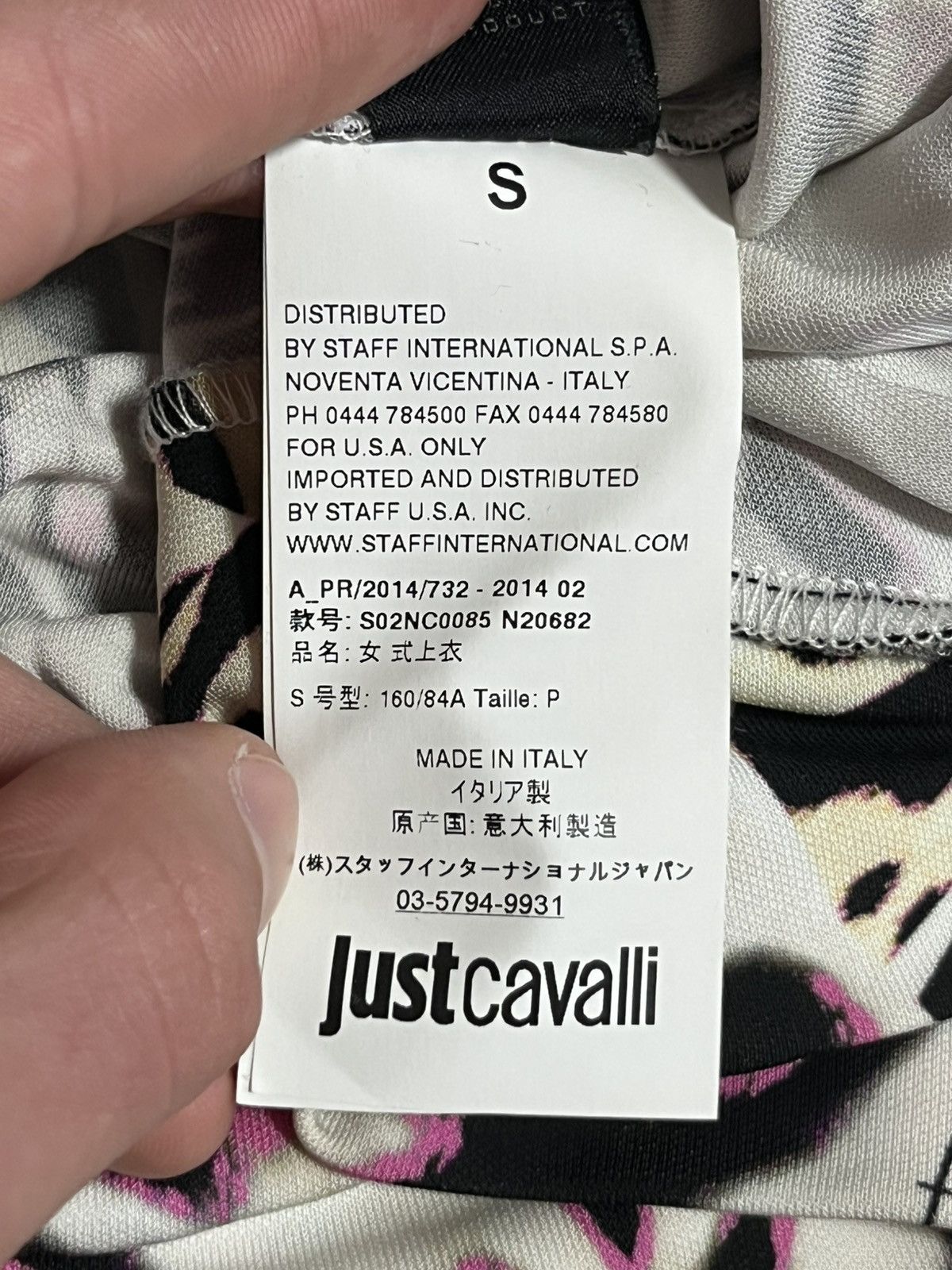 Just Cavalli JUST CAVALLI Leopard Floral Print Viscose Blouse Size M / US 6-8 / IT 42-44 - 6 Thumbnail