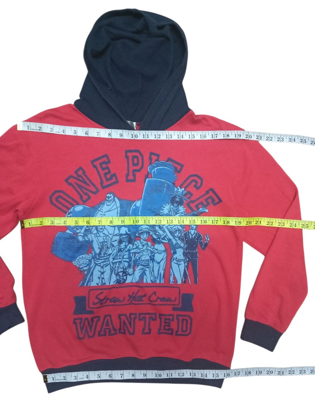 Anime One Piece Straw Hat Crew Hoodie Size US S / EU 44-46 / 1 - 7 Thumbnail