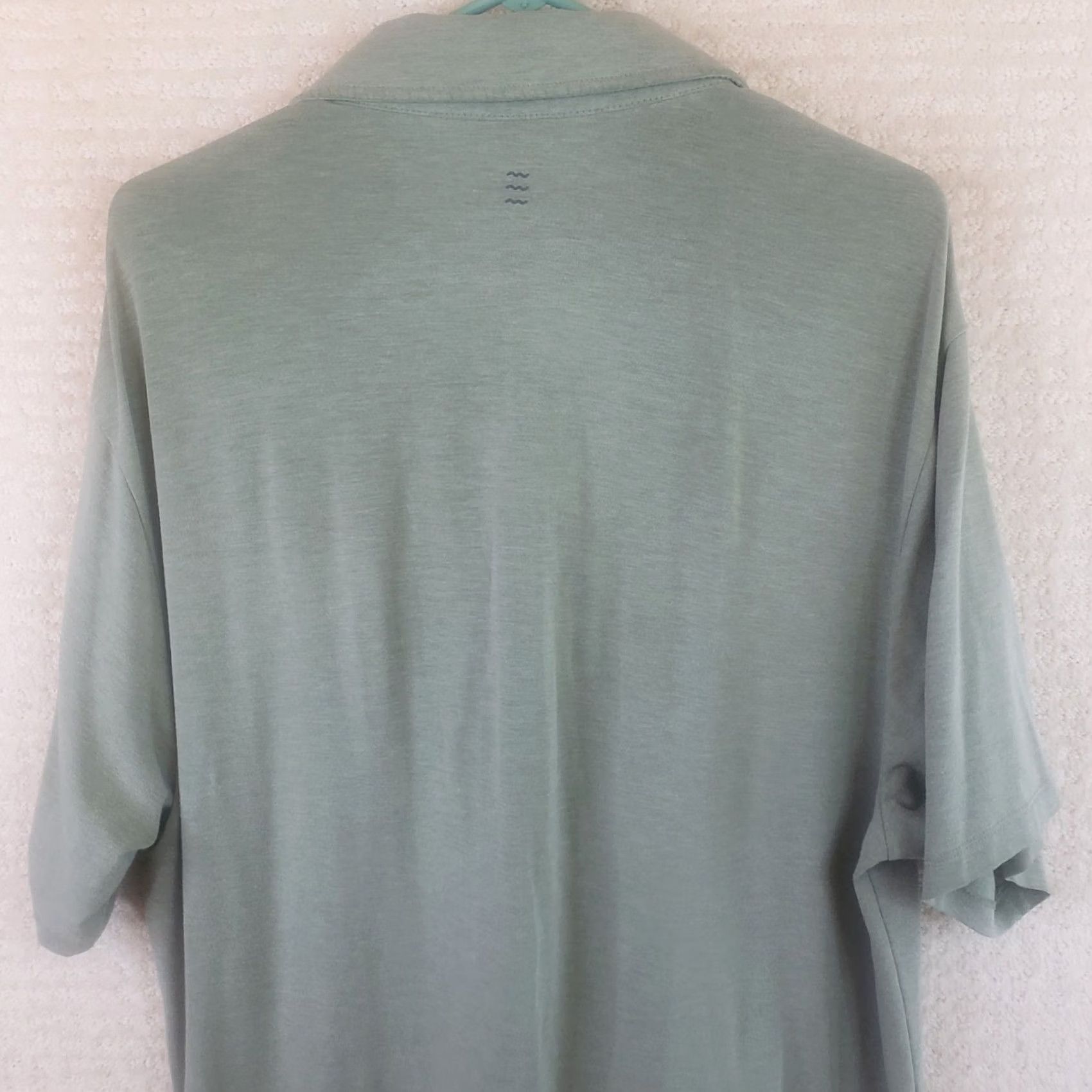 Vintage Free Fly Polo Shirt Mens Large Green Performance Bamboo Stretch Golf Shirt Size US L / EU 52-54 / 3 - 7 Thumbnail