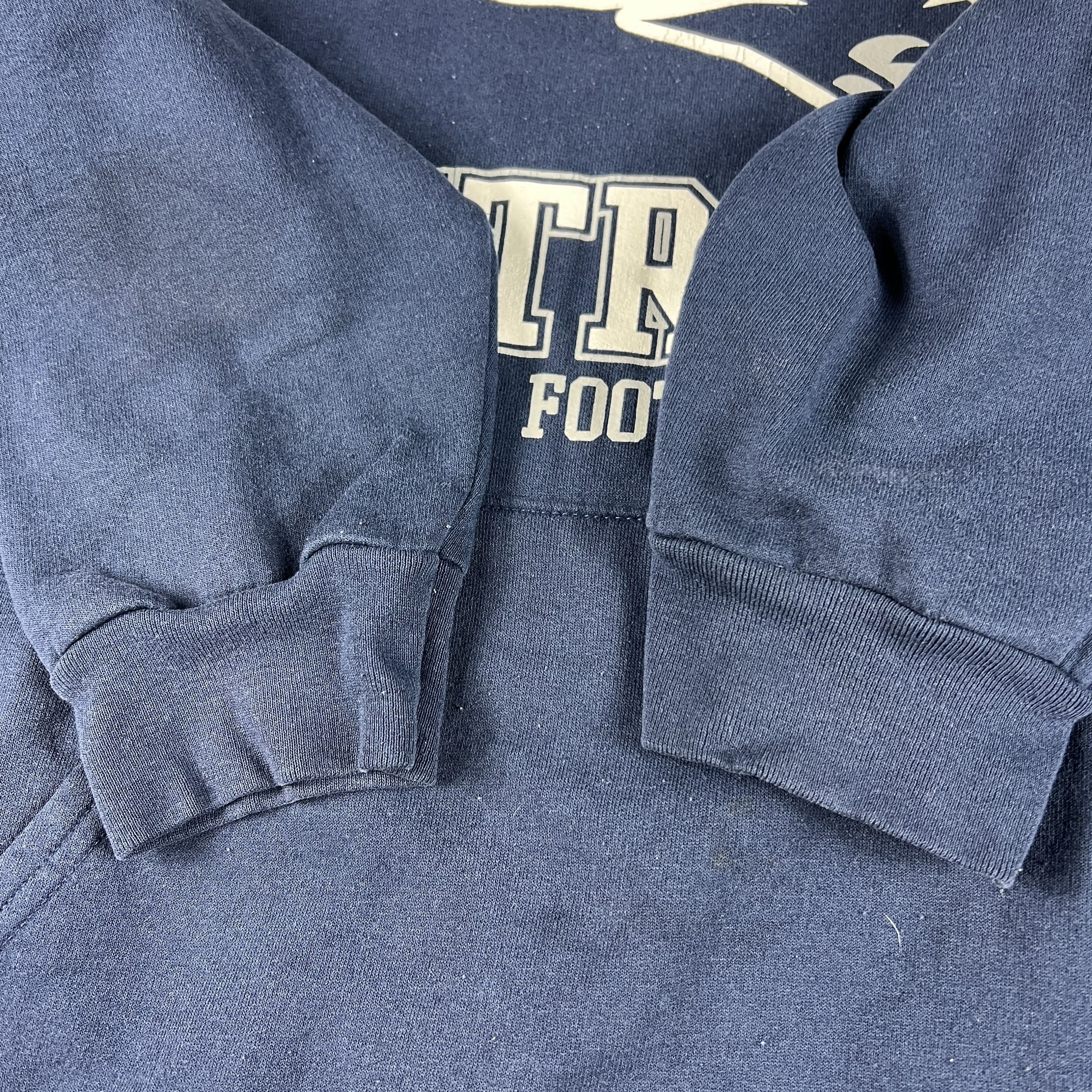 NFL Y2K NFL New England Patriots Sweatshirt Blue Faded Hoodie Size US M / EU 48-50 / 2 - 5 Thumbnail