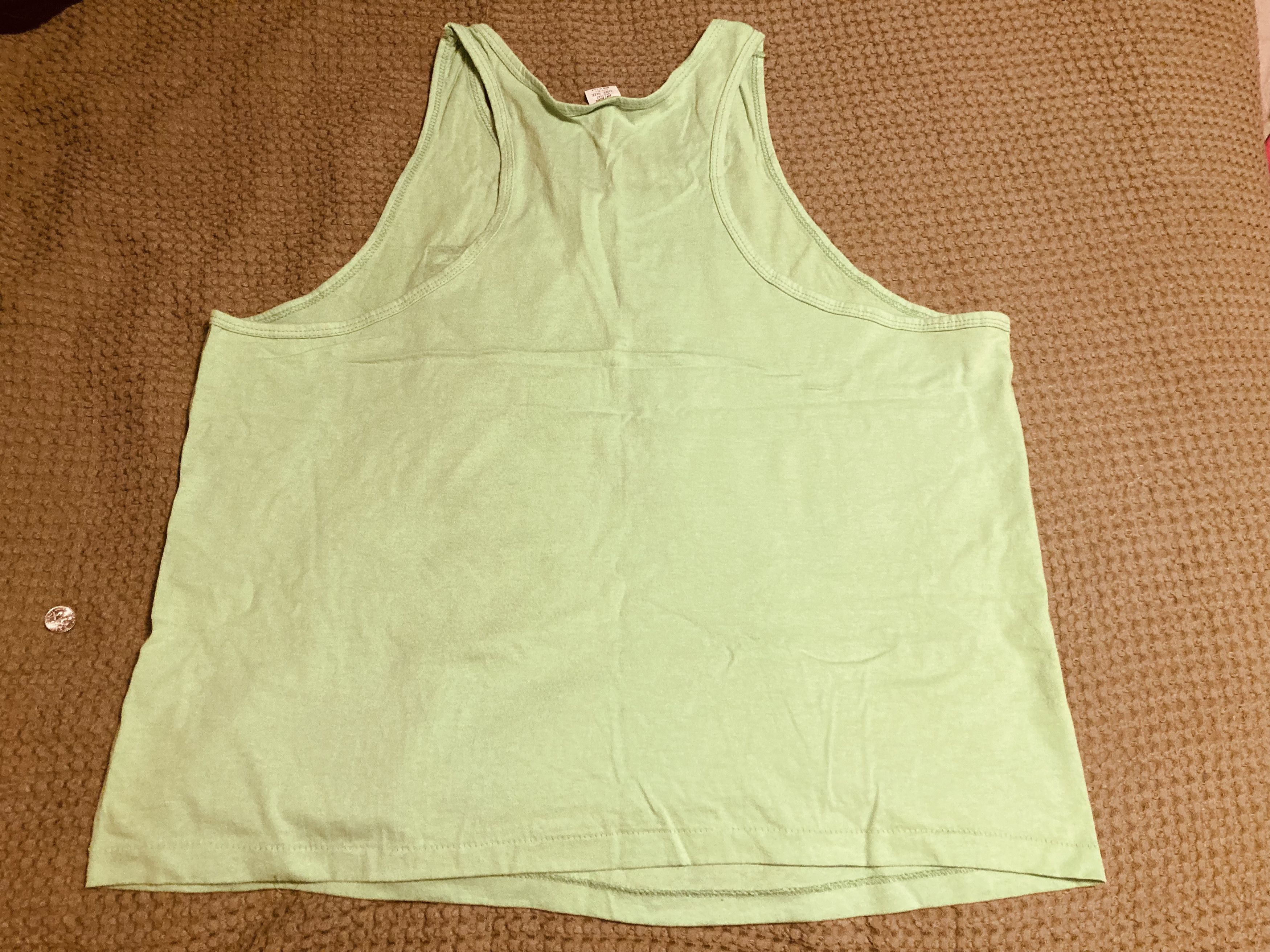 Marlboro Vintage 90s neon green Marlboro smokes muscle tank Size US L / EU 52-54 / 3 - 3 Thumbnail