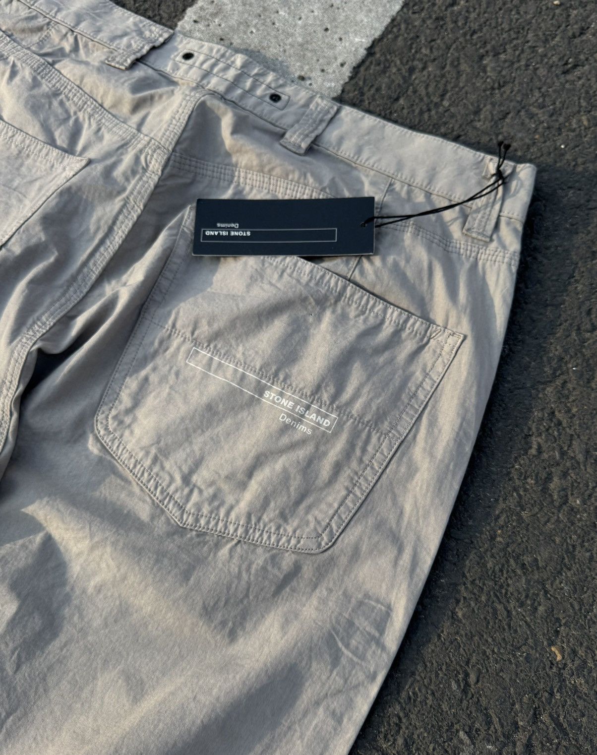 Stone Island New legit vintage trouser pants stone island denim Size US 42 / EU 58 - 3 Thumbnail