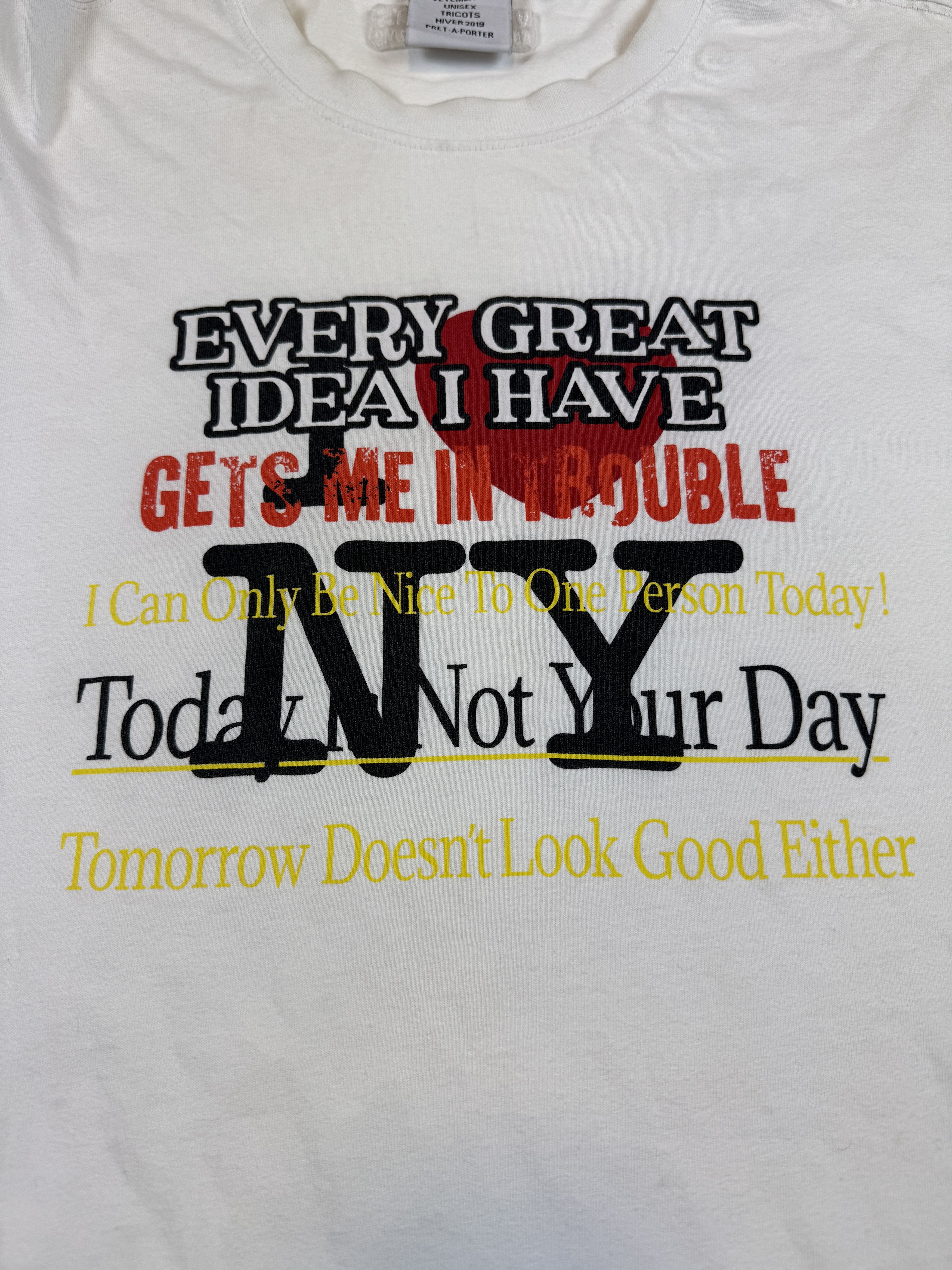Vetements Vetements I <3 NY Tee Size US M / EU 48-50 / 2 - 3 Thumbnail