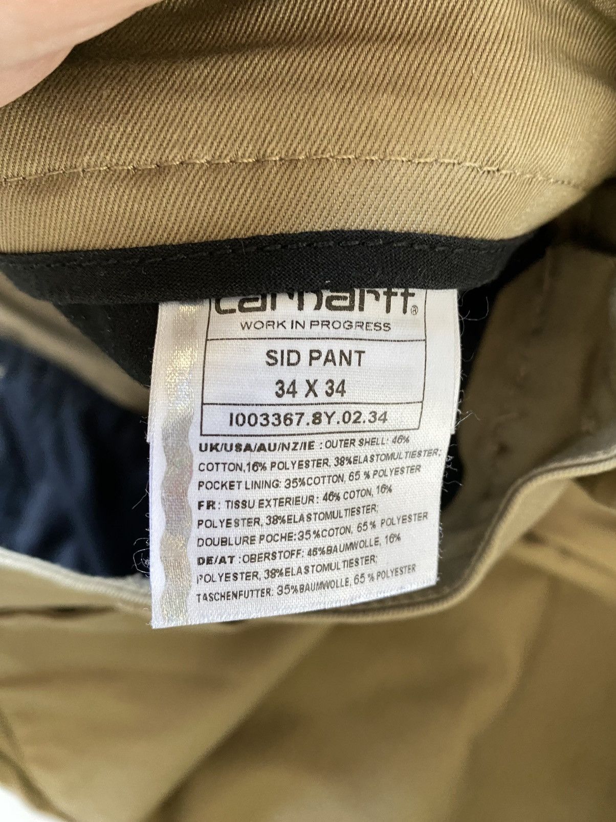 Carhartt Wip × Vintage Vintage Carhartt WIP Sid Pant Size US 34 / EU 50 - 5 Thumbnail