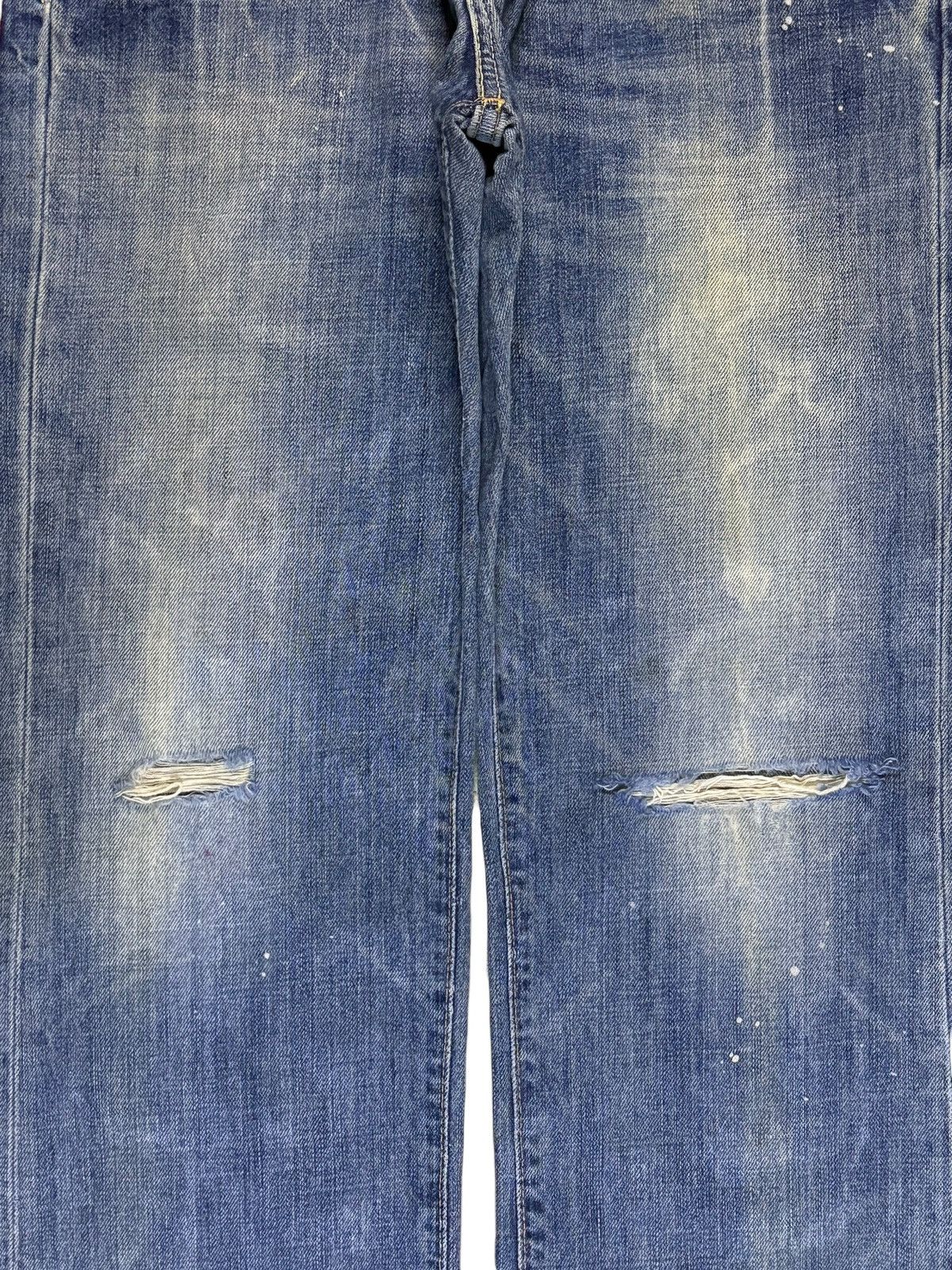 Abercrombie & Fitch Vintage Abercrombie Rusty Wash Painted Distress Baggy Jeans Size US 31 - 5 Thumbnail