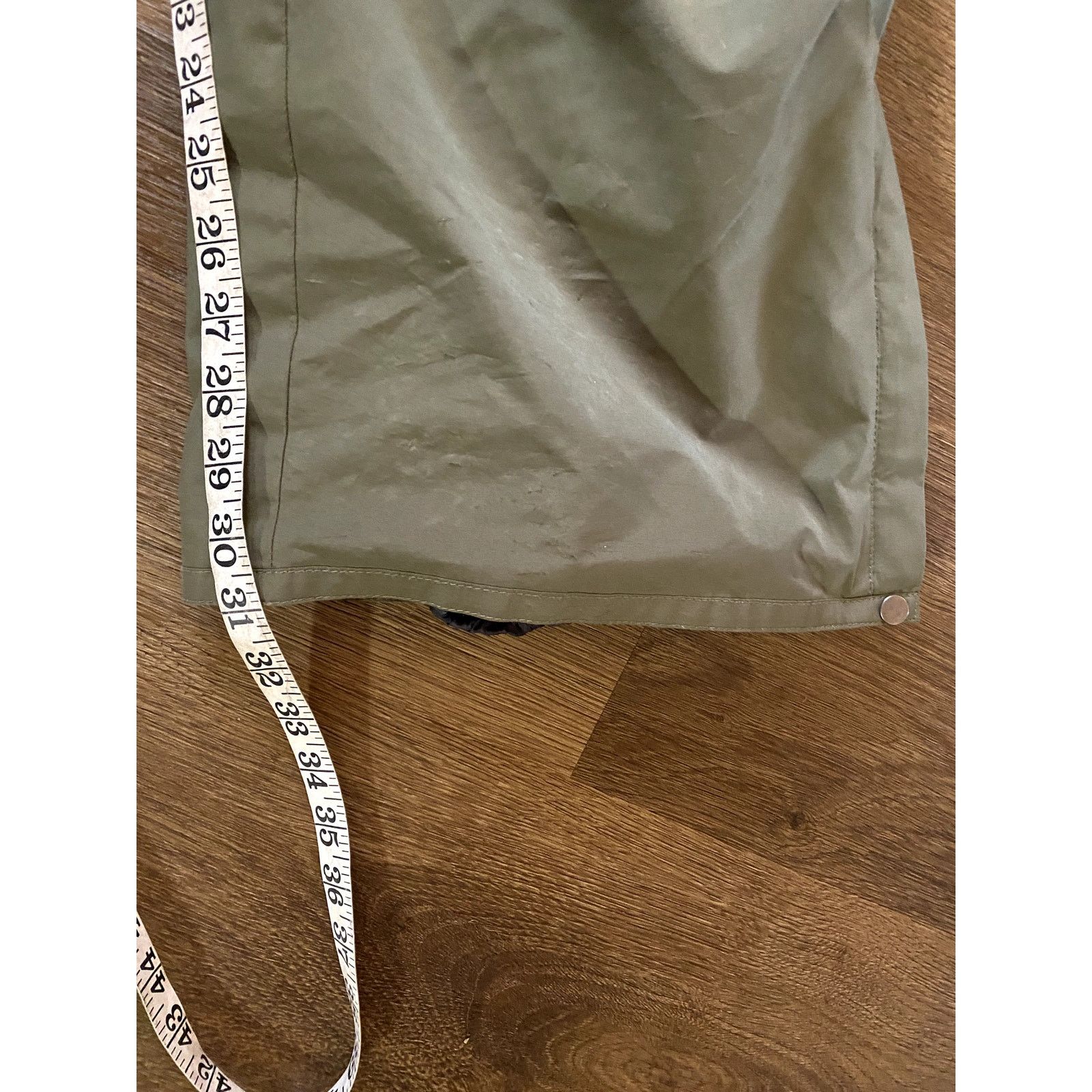 Vintage Olive Green Turbine Snow Pants Size US 36 / EU 52 - 4 Thumbnail