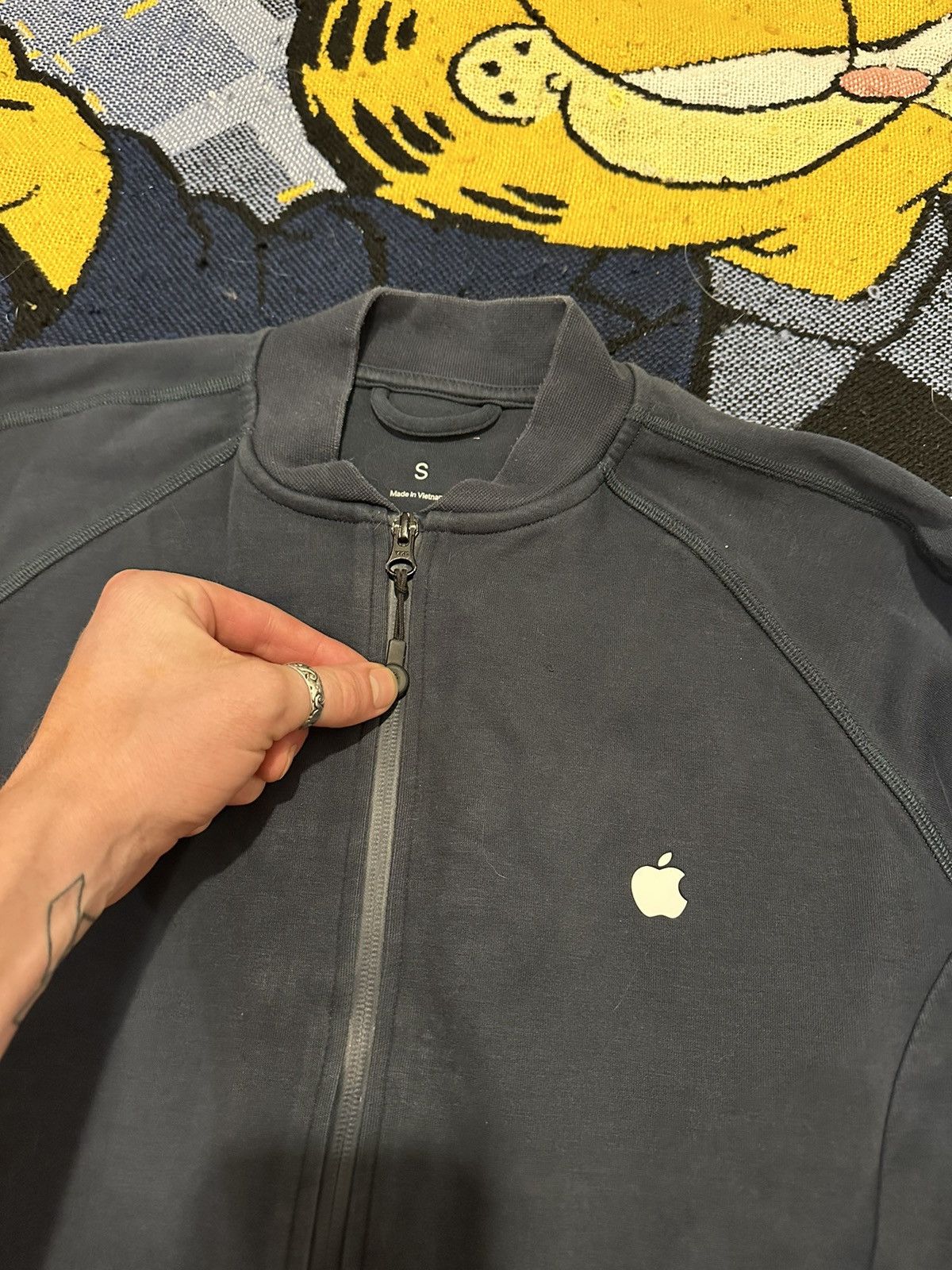 Apple Vintage Apple Logo Zip Up Jacket Size US S / EU 44-46 / 1 - 3 Thumbnail