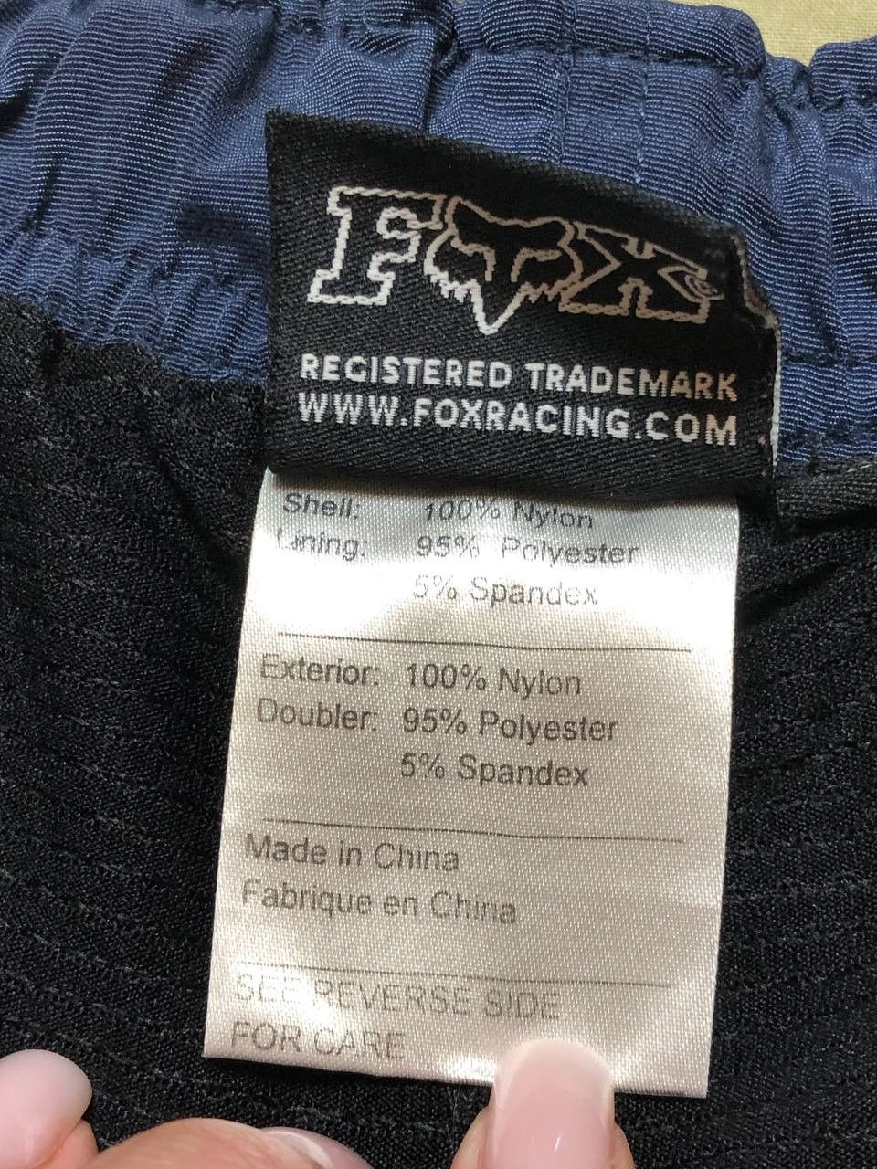 Fox Racing Vintage blue shorts Fox Racing logo Y2K streetwear Size US 34 / EU 50 - 3 Thumbnail