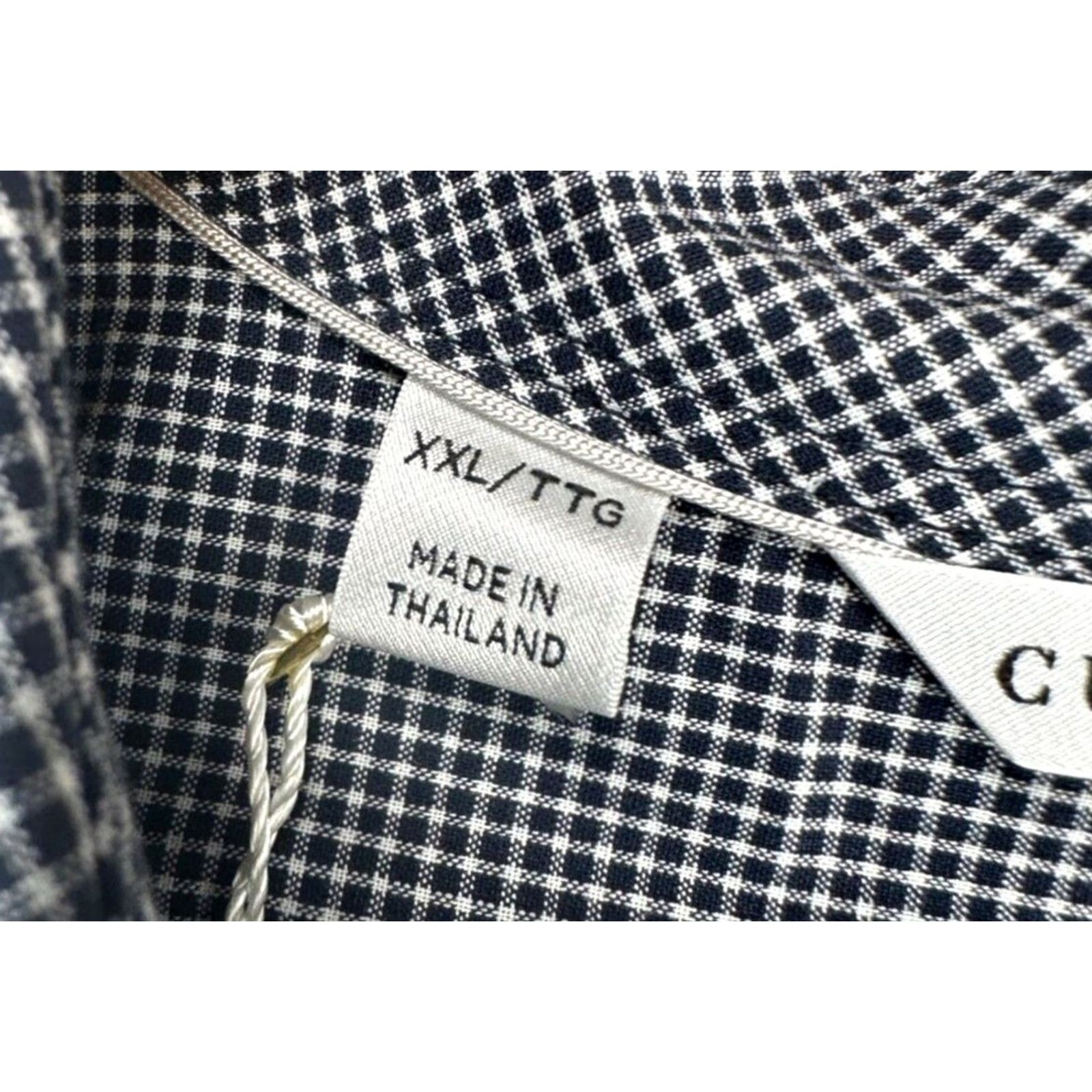 Cutter & Buck VINTAGE University of Dayton Women 2XL Grey Plaid Performance Button Up Cutter Buck NEW Size XXL / US 16-18 / IT 52-54 - 7 Thumbnail