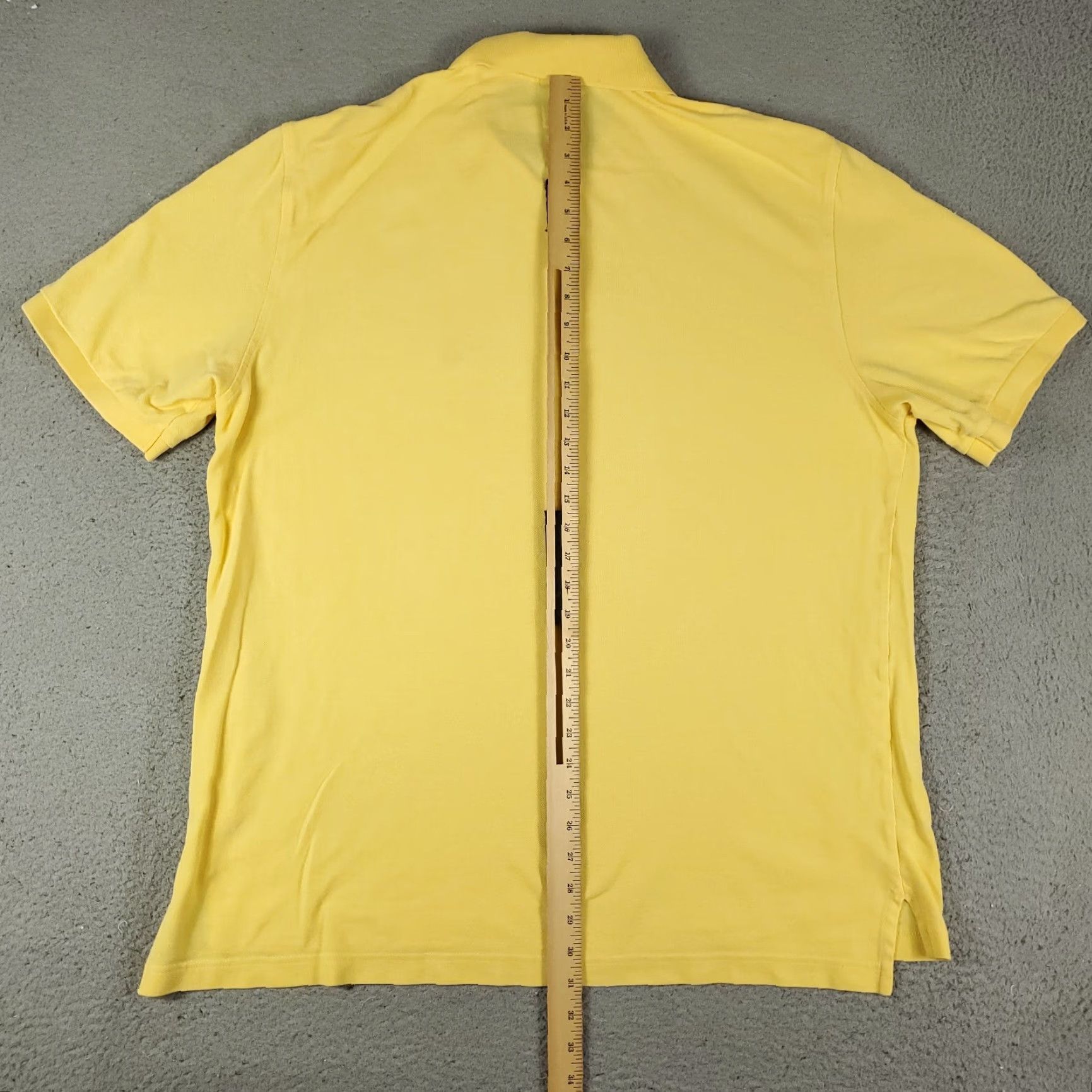 Brooks Brothers Brooks Brothers Polo Shirt Mens XL Yellow Solid Short Sleeve Casual Button-Front Collared Polo Shirt Mens XL Yellow Size US XL / EU 56 / 4 - 6 Thumbnail