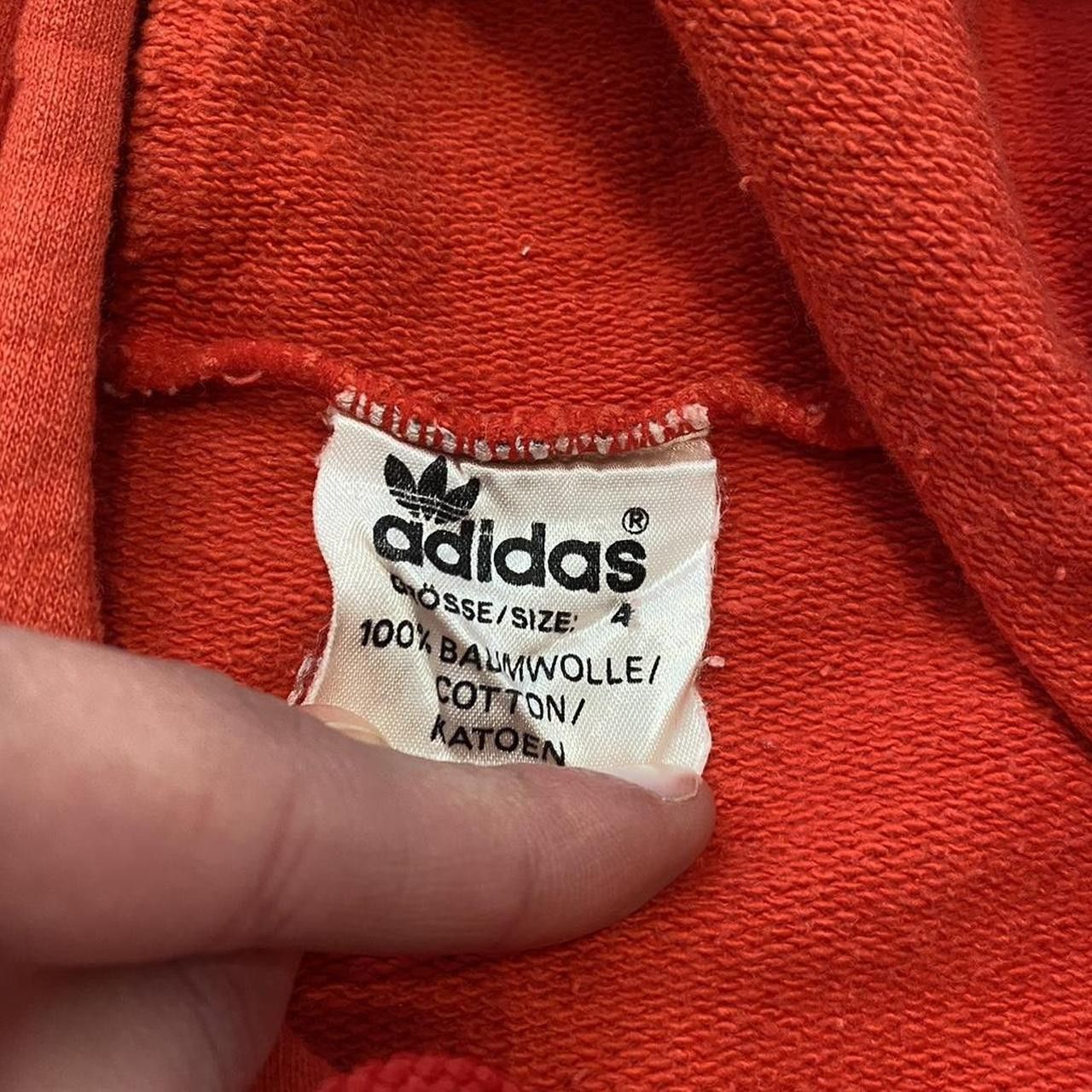 Adidas 80s Adidas Hoodie Vintage Retro Sportswear Size US S / EU 44-46 / 1 - 4 Thumbnail